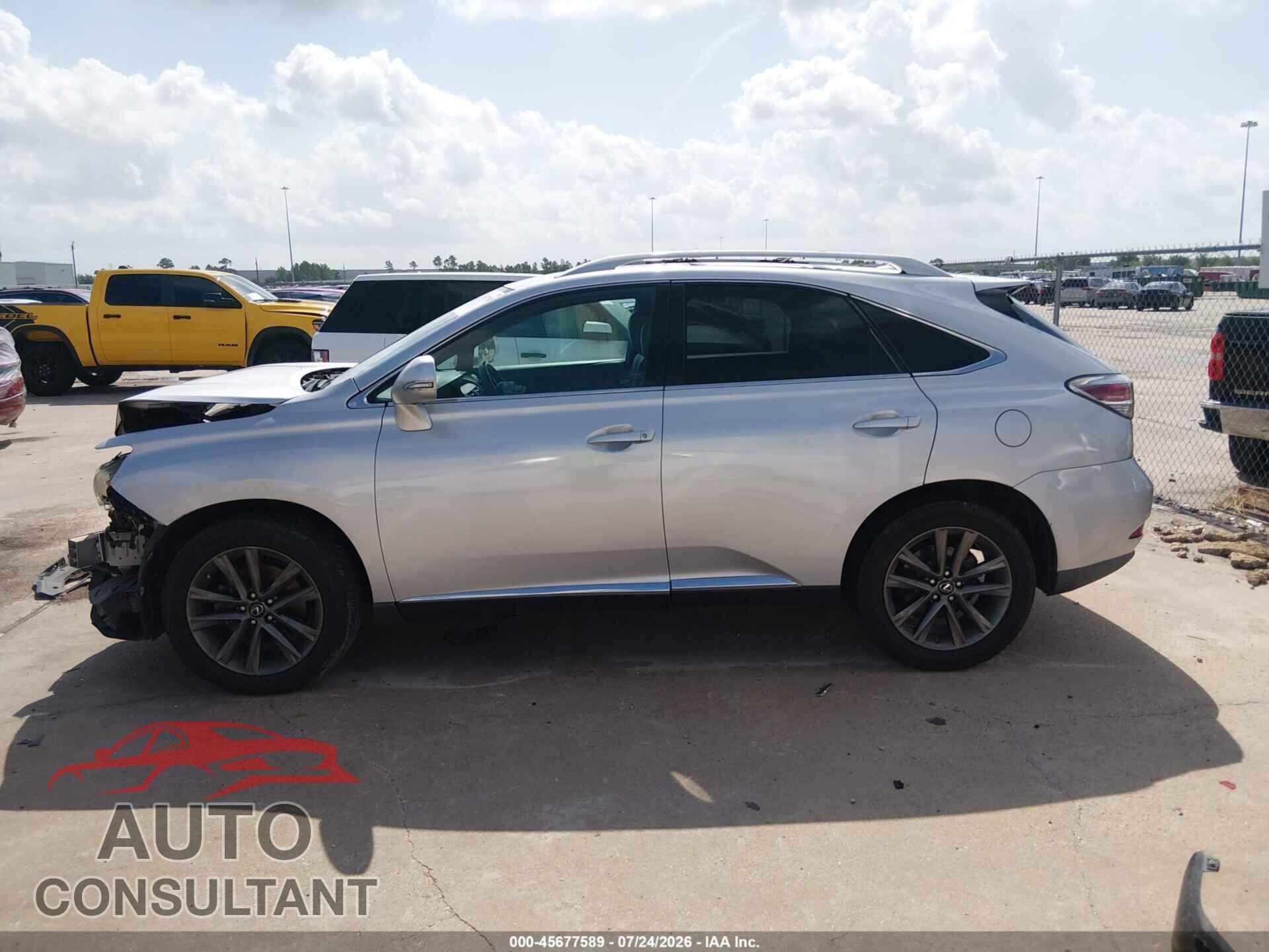 LEXUS RX 350 2013 - 2T2BK1BA1DC185083