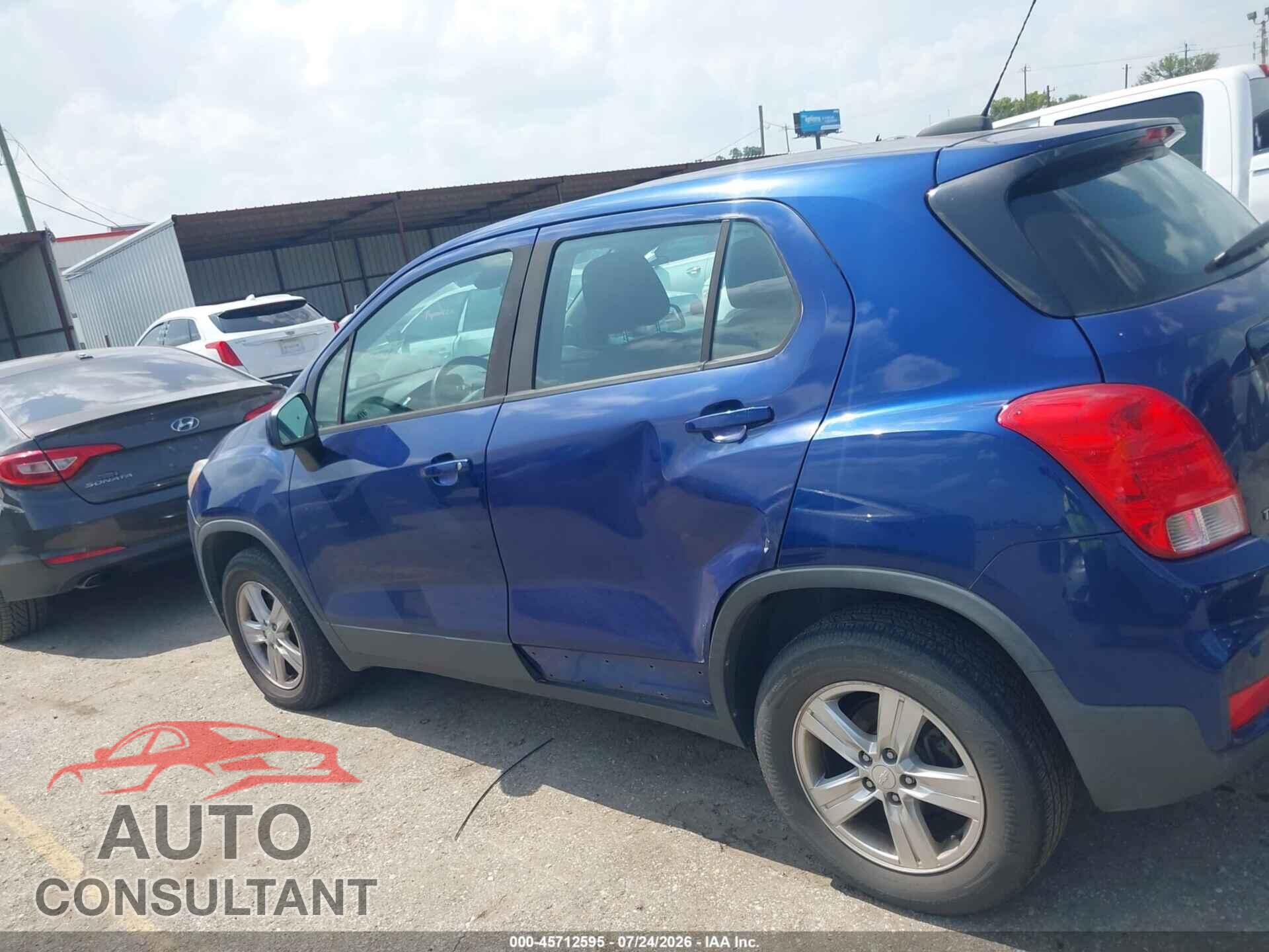 CHEVROLET TRAX 2017 - 3GNCJNSB4HL213982