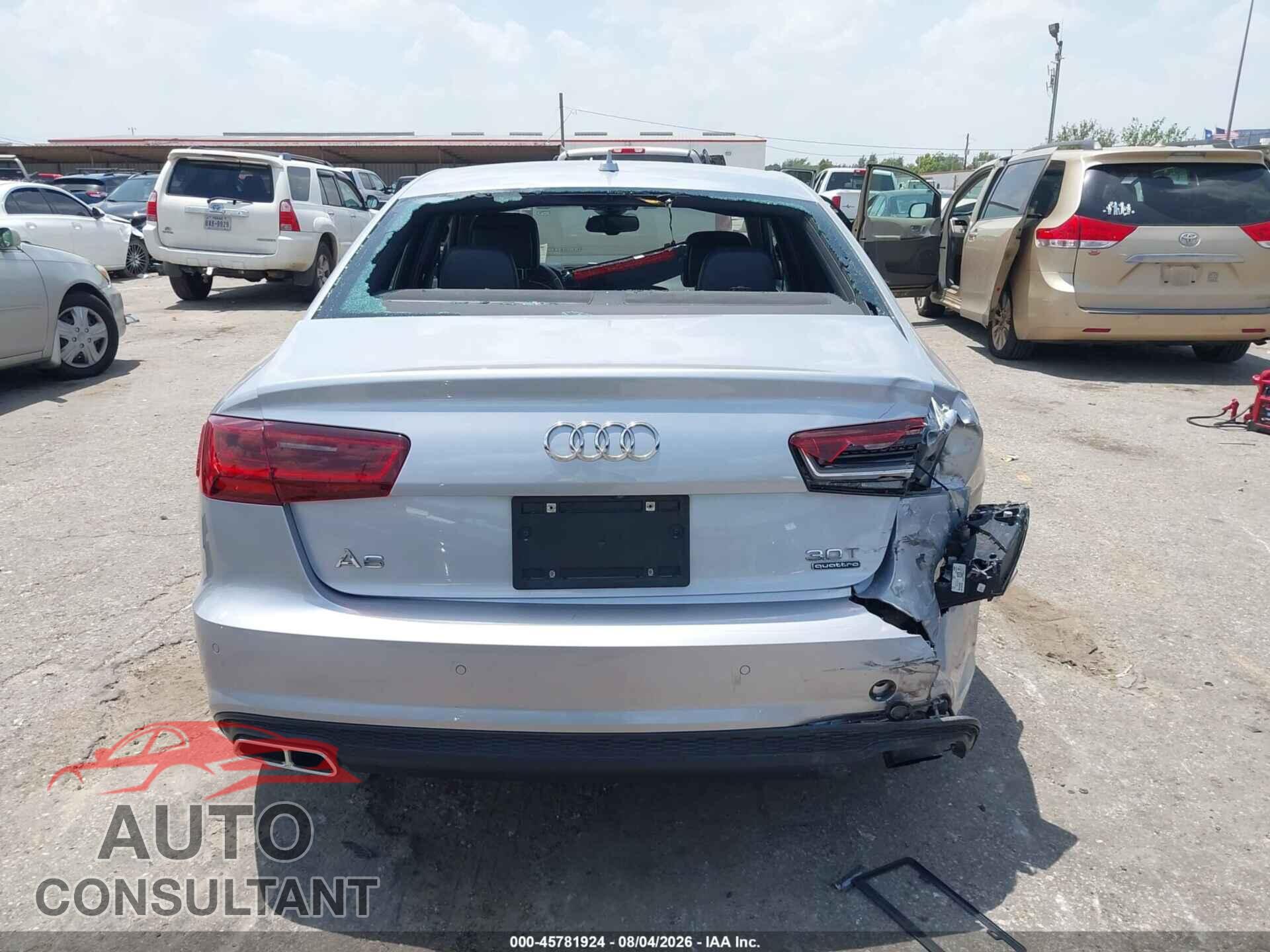 AUDI A6 2016 - WAUHGAFC3GN016967