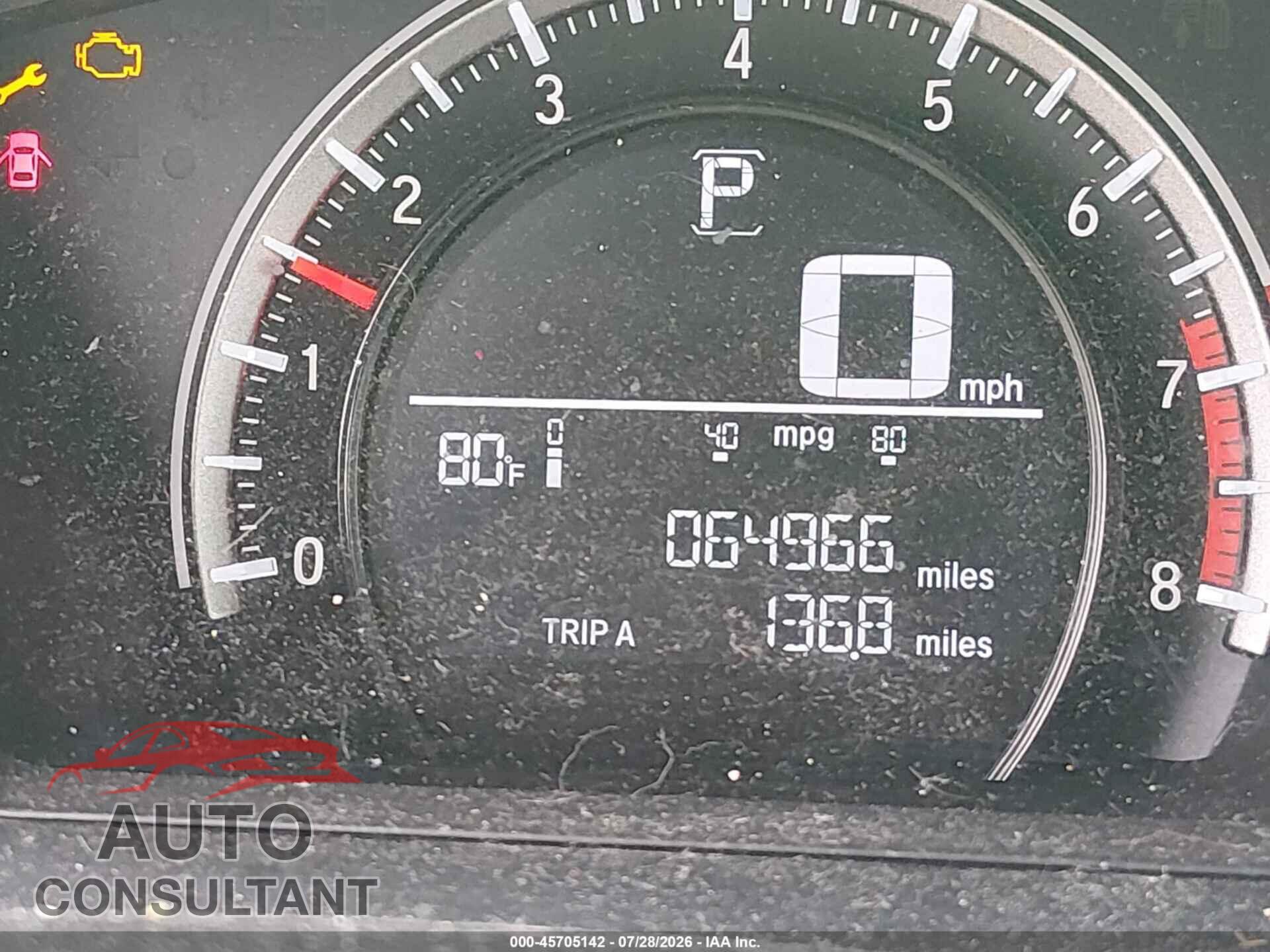 HONDA CIVIC 2017 - 19XFC2F52HE216211