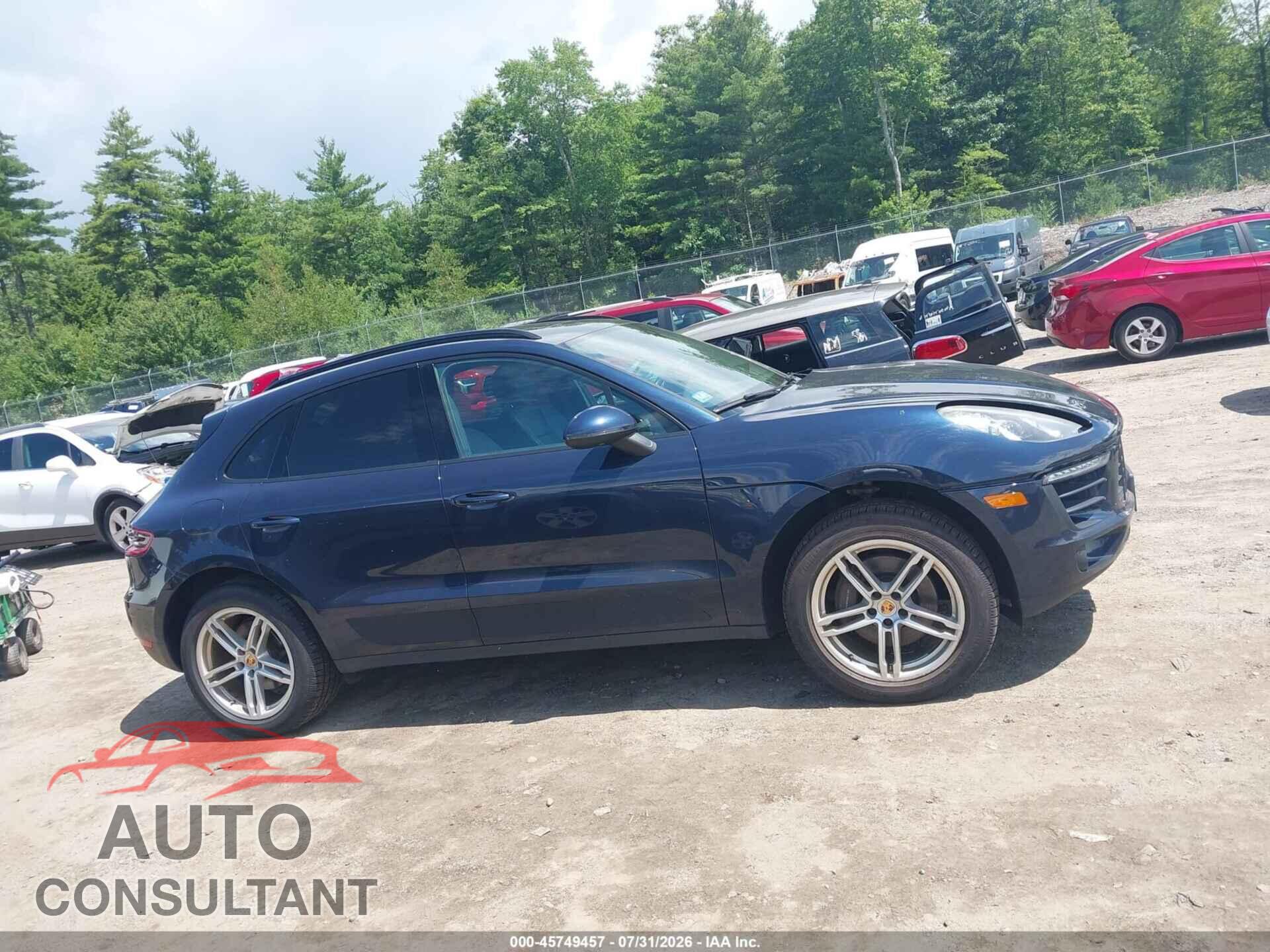 PORSCHE MACAN 2017 - WP1AA2A51HLB06134
