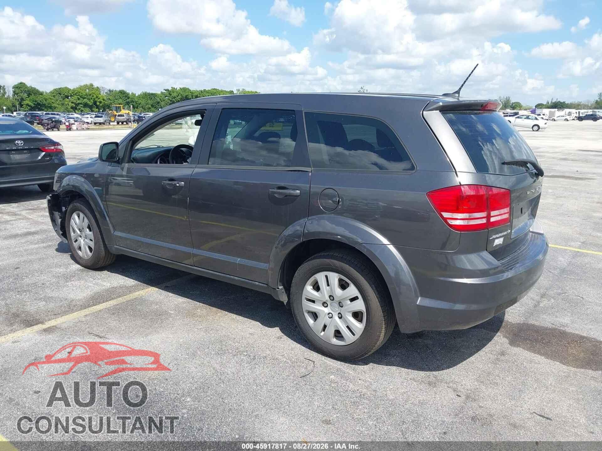 DODGE JOURNEY 2015 - 3C4PDCAB0FT557684