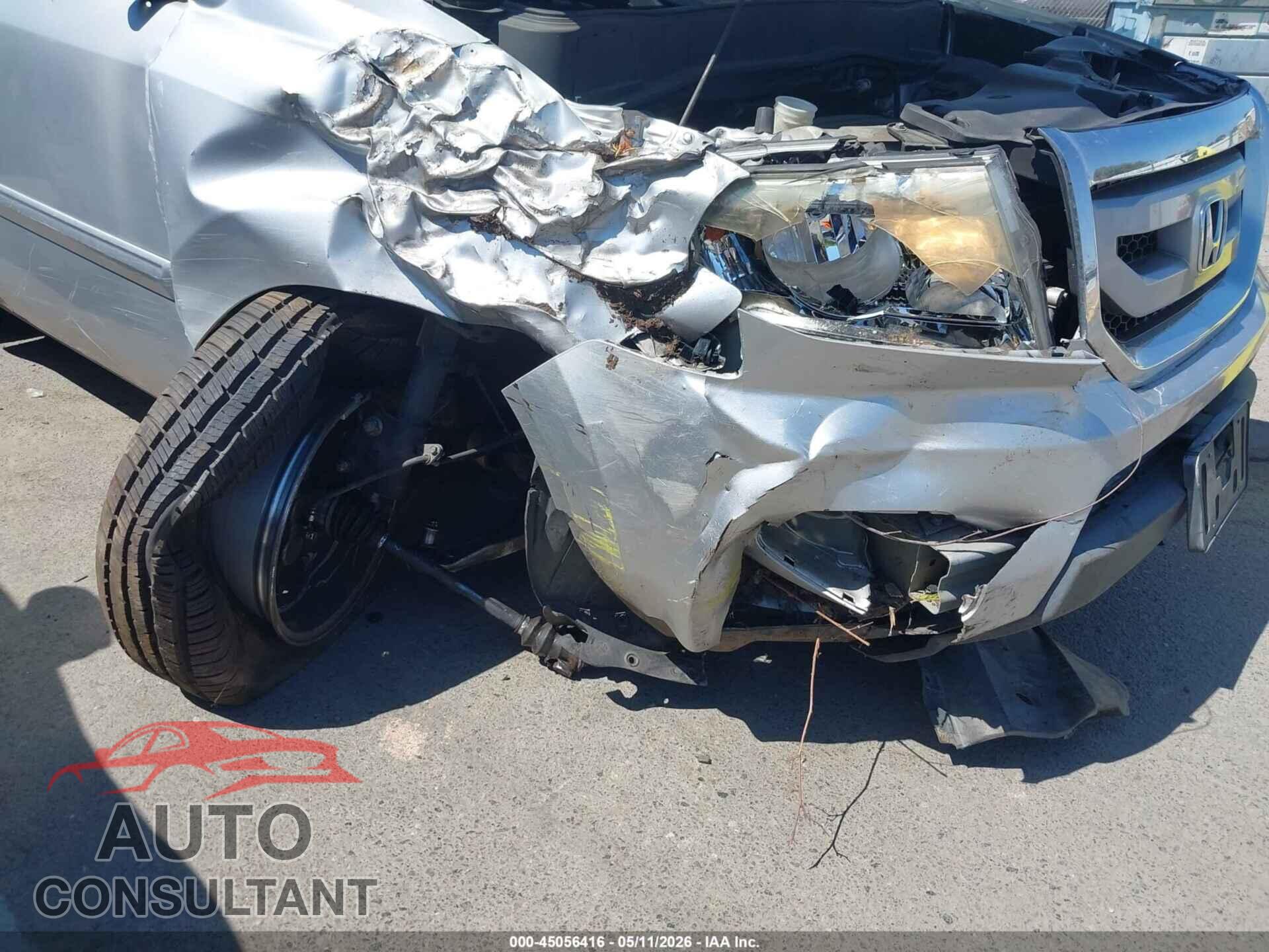 HONDA PILOT 2011 - 5FNYF3H51BB041082