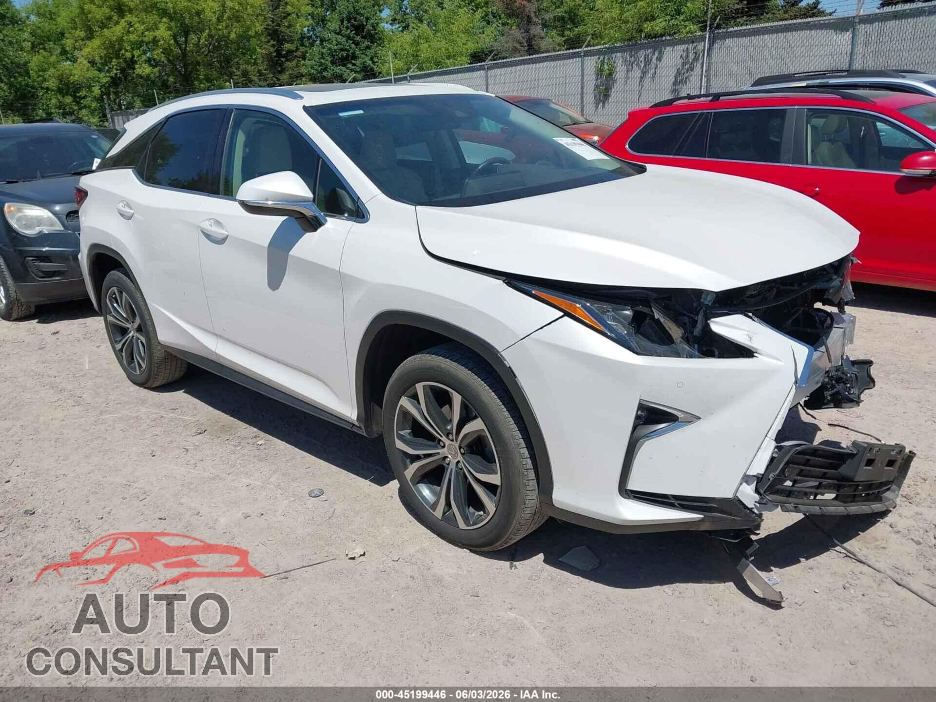 LEXUS RX 350 2017 - 2T2BZMCA3HC100598