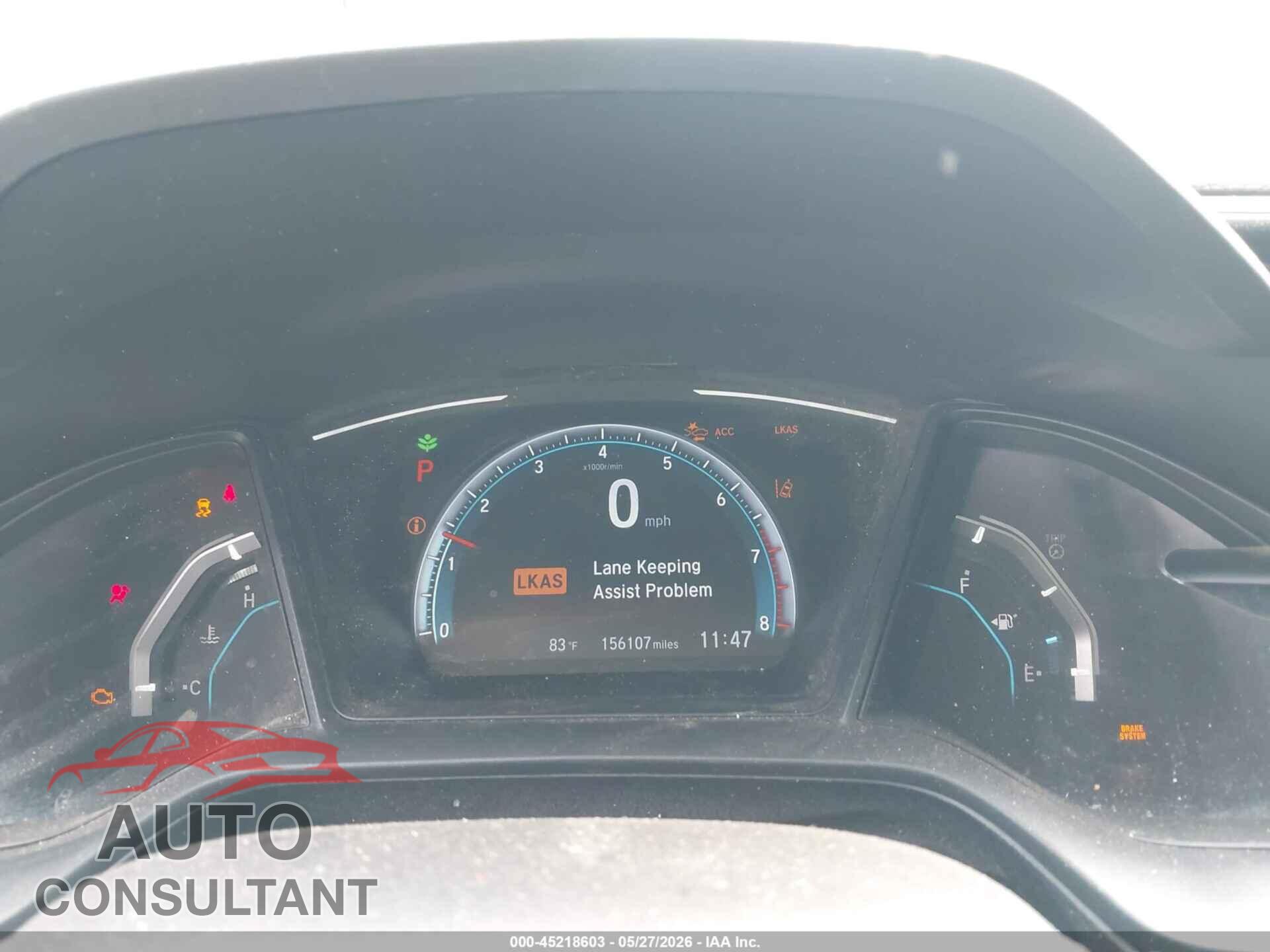 HONDA CIVIC 2020 - 2HGFC2F65LH515229