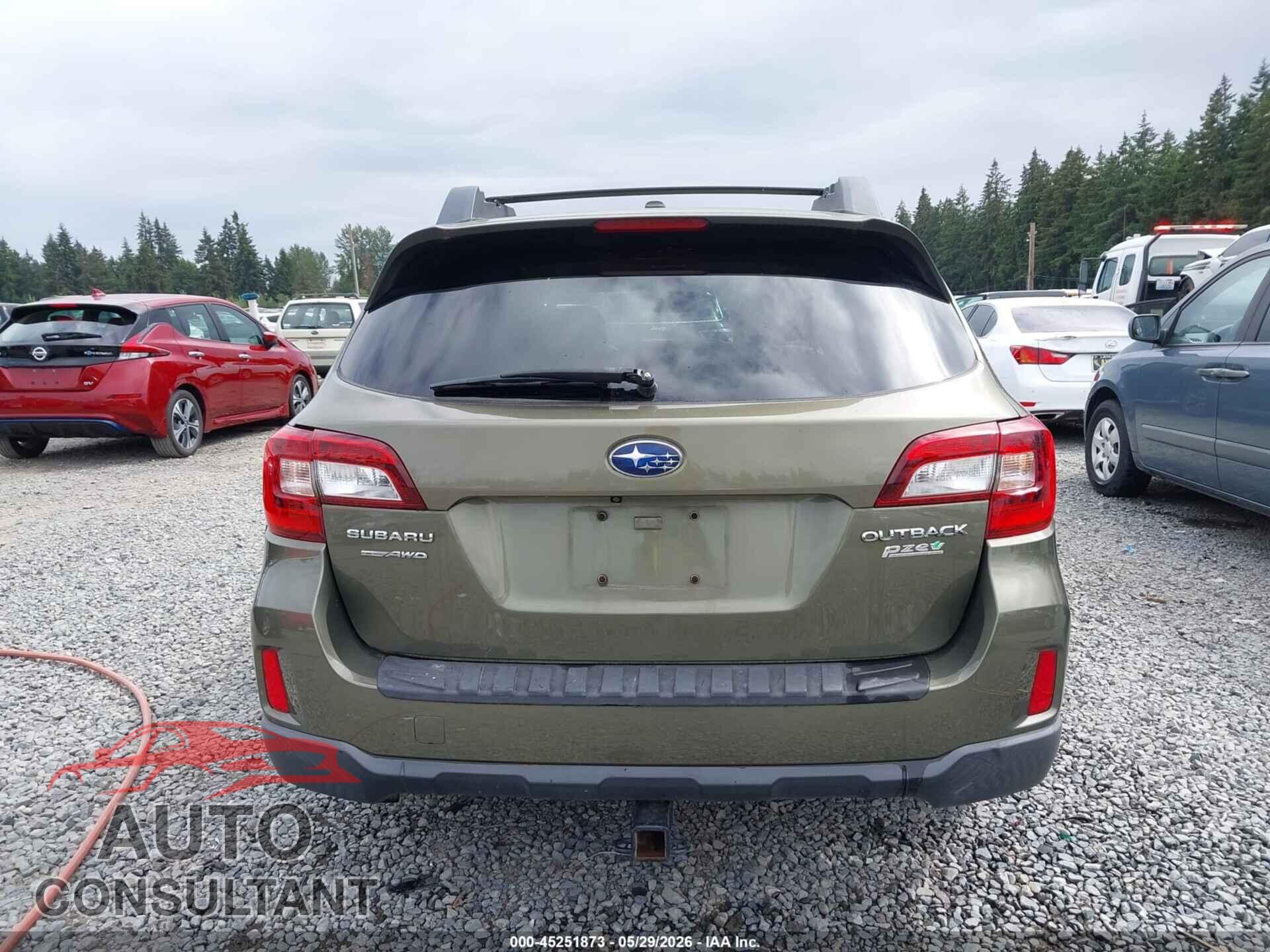 SUBARU OUTBACK 2015 - 4S4BSADC8F3259724