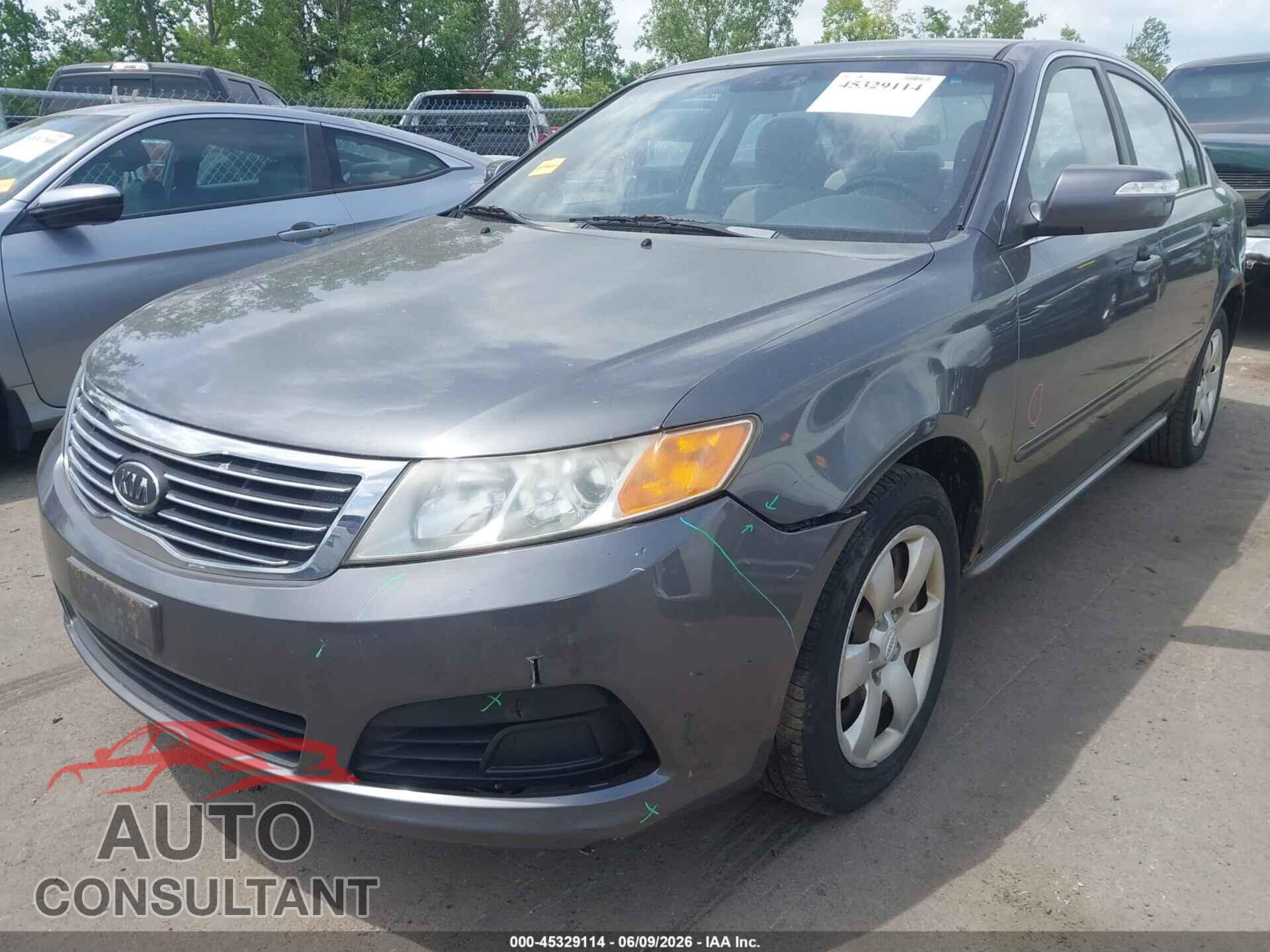 KIA OPTIMA 2009 - KNAGE228695352043
