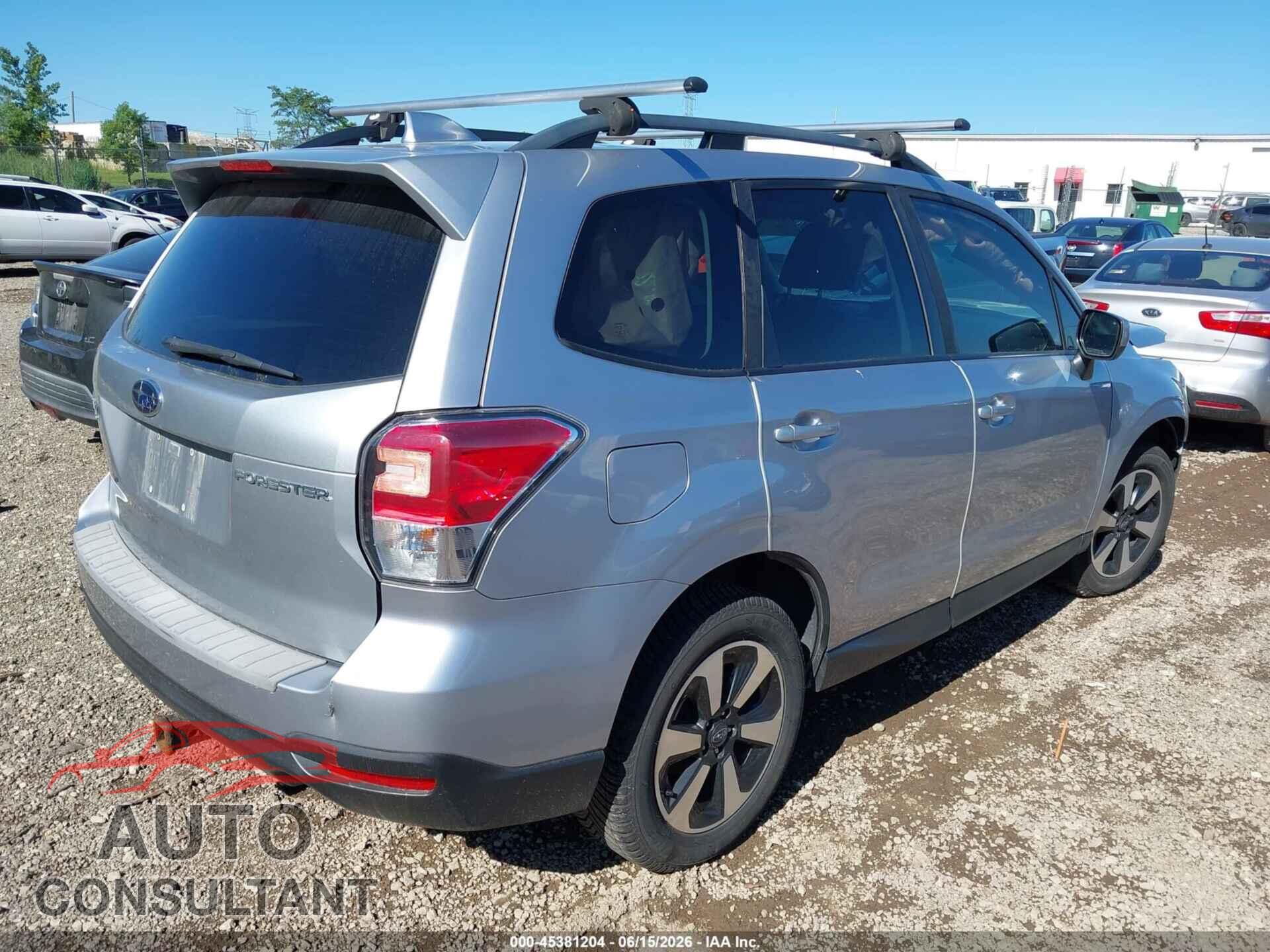 SUBARU FORESTER 2018 - JF2SJAEC4JH434618