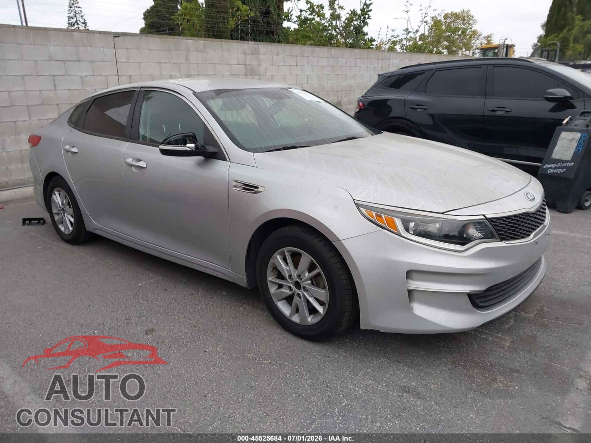 KIA OPTIMA 2016 - KNAGT4L30G5111452
