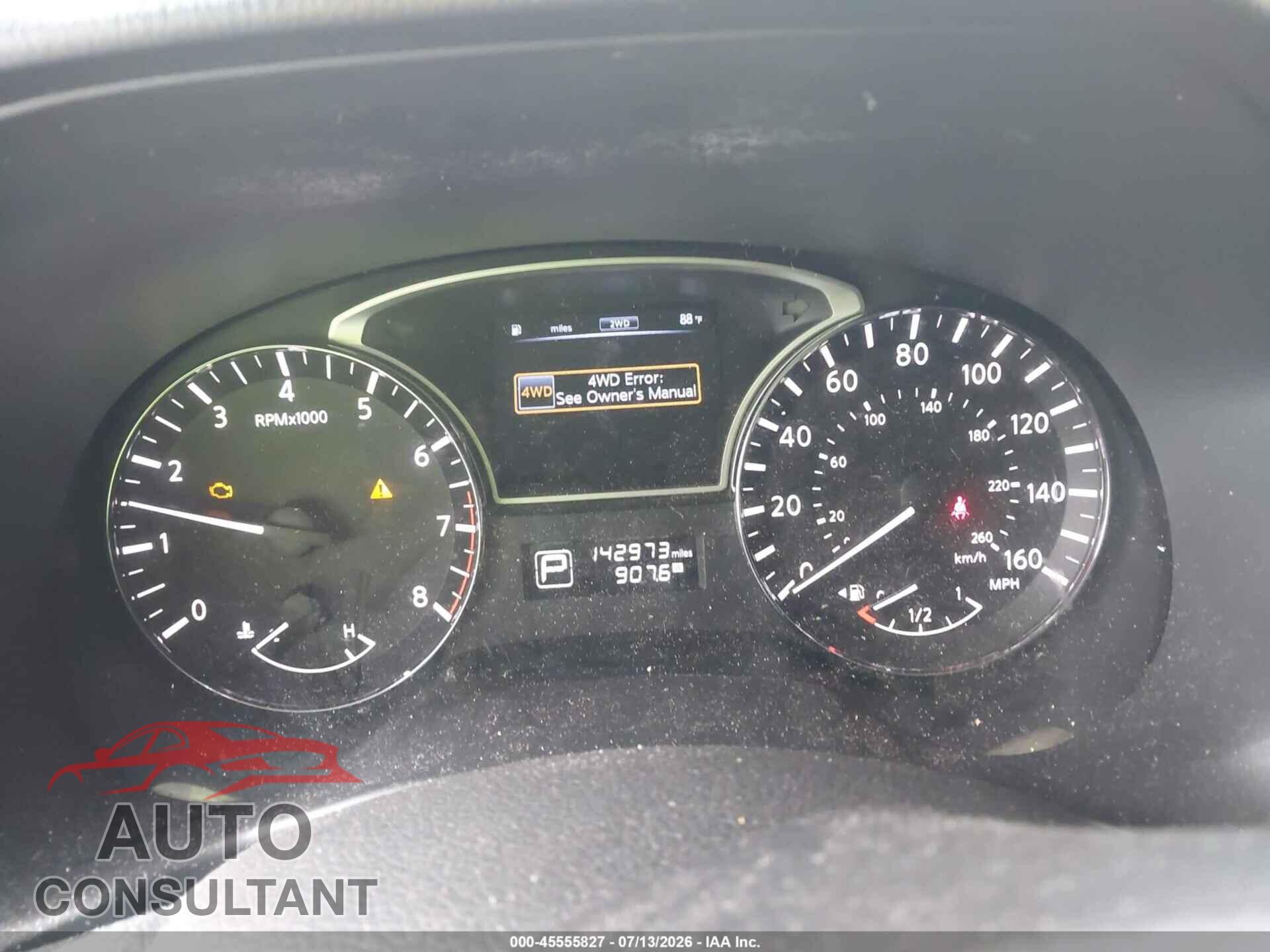 NISSAN PATHFINDER 2014 - 5N1AR2MM3EC711308
