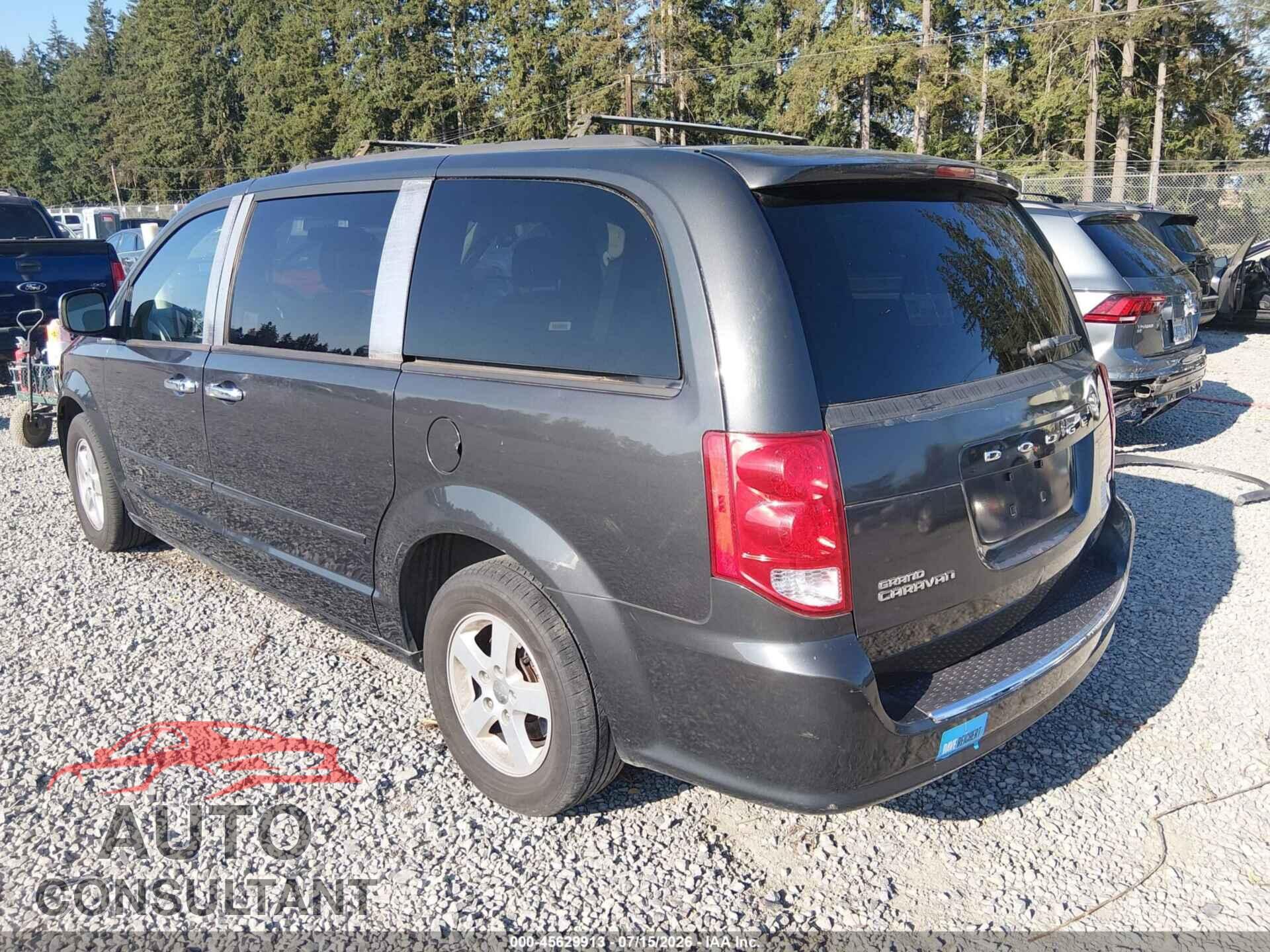 DODGE GRAND CARAVAN 2012 - 2C4RDGCG3CR241381