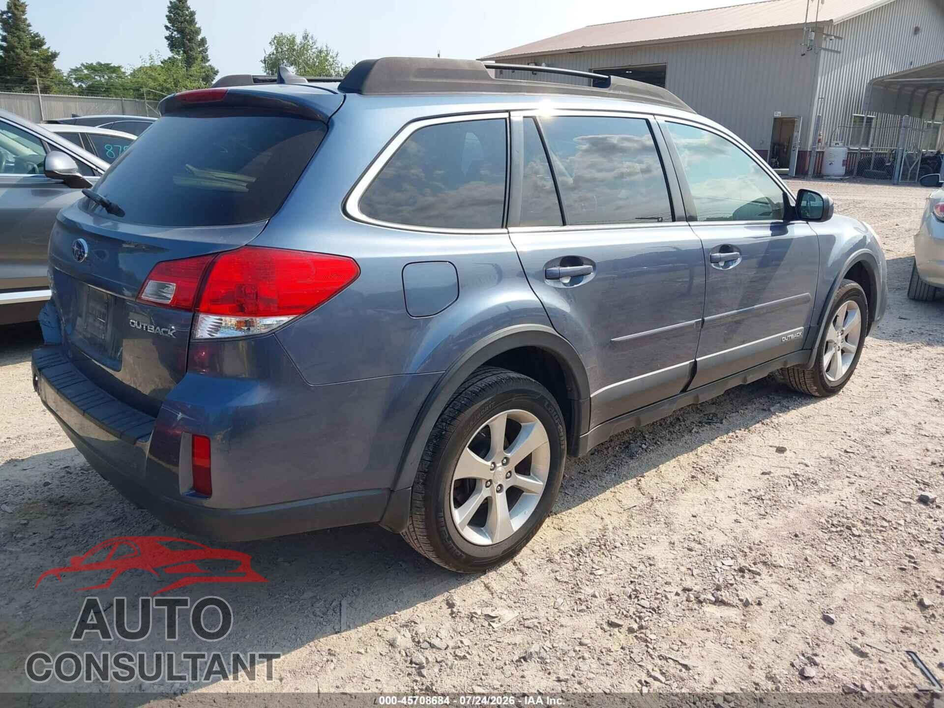 SUBARU OUTBACK 2014 - 4S4BRCLC9E3220390