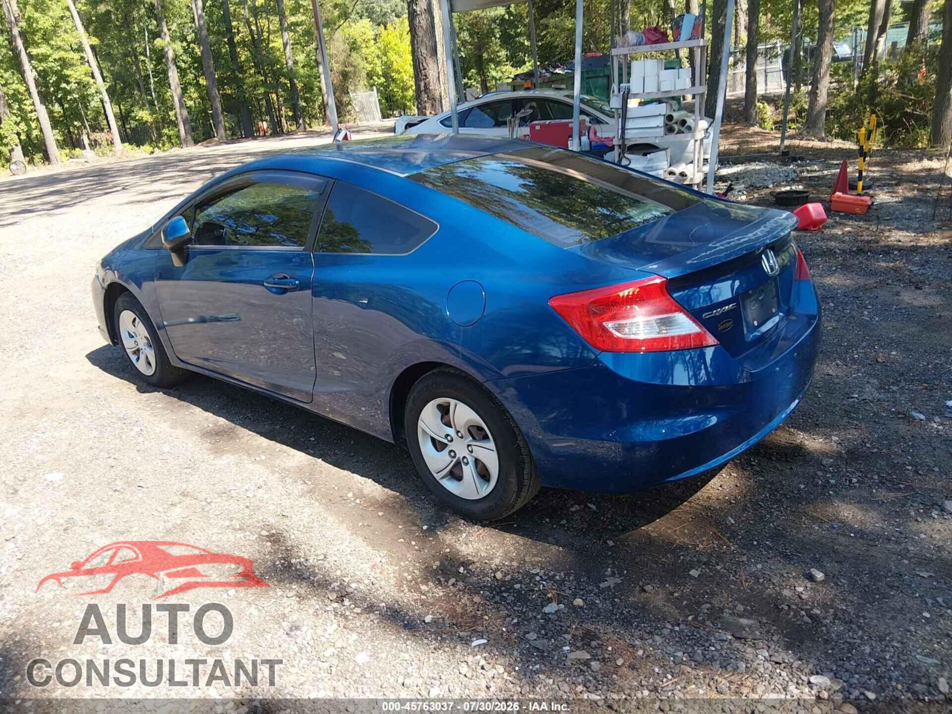 HONDA CIVIC 2013 - 2HGFG3B50DH507161