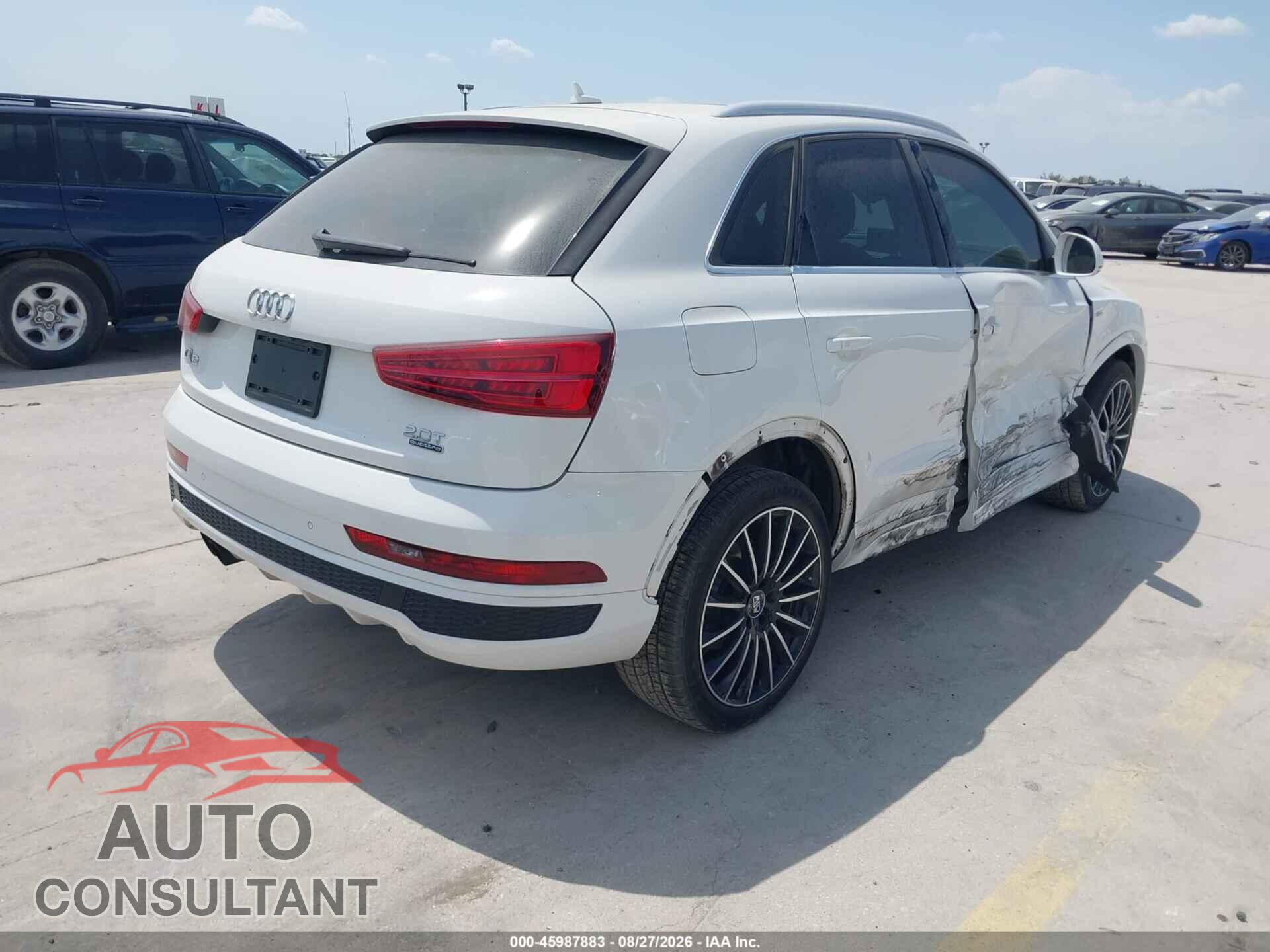 AUDI Q3 2017 - WA1GCCFS3HR014878