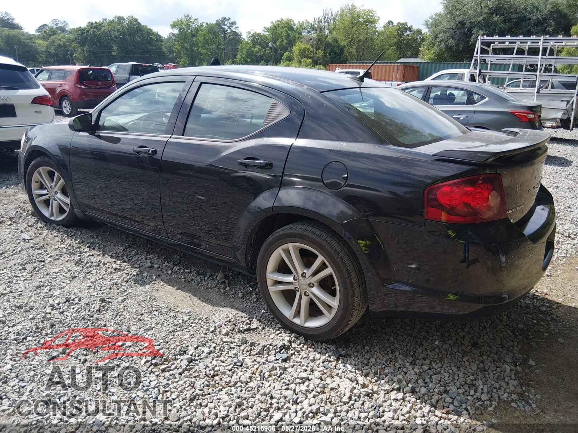 DODGE AVENGER 2013 - 1C3CDZAGXDN769300