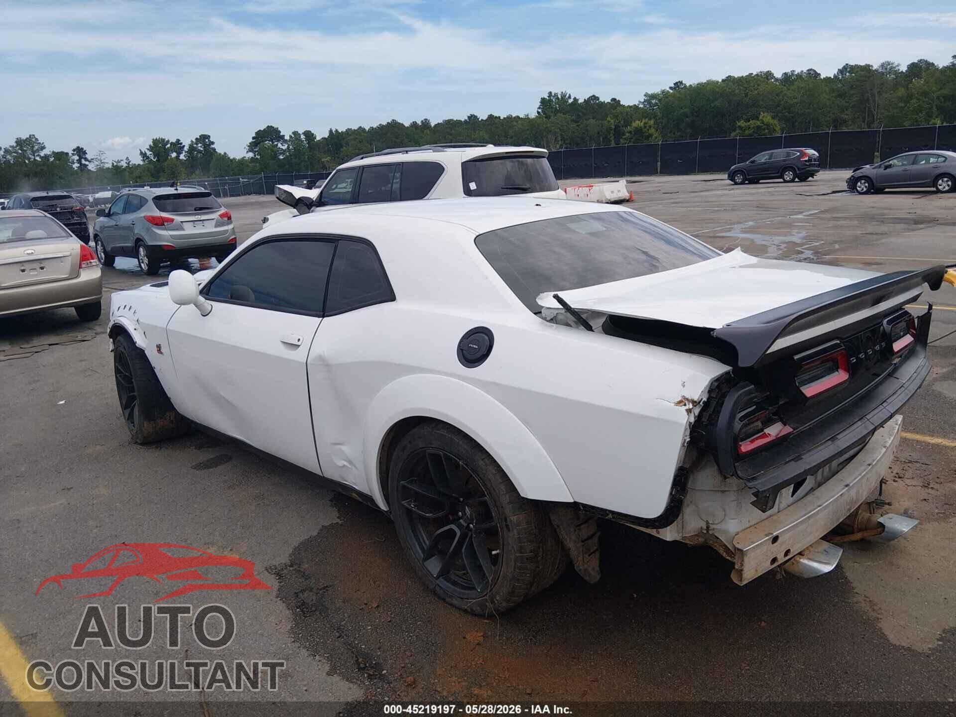 DODGE CHALLENGER 2019 - 2C3CDZFJ6KH596627