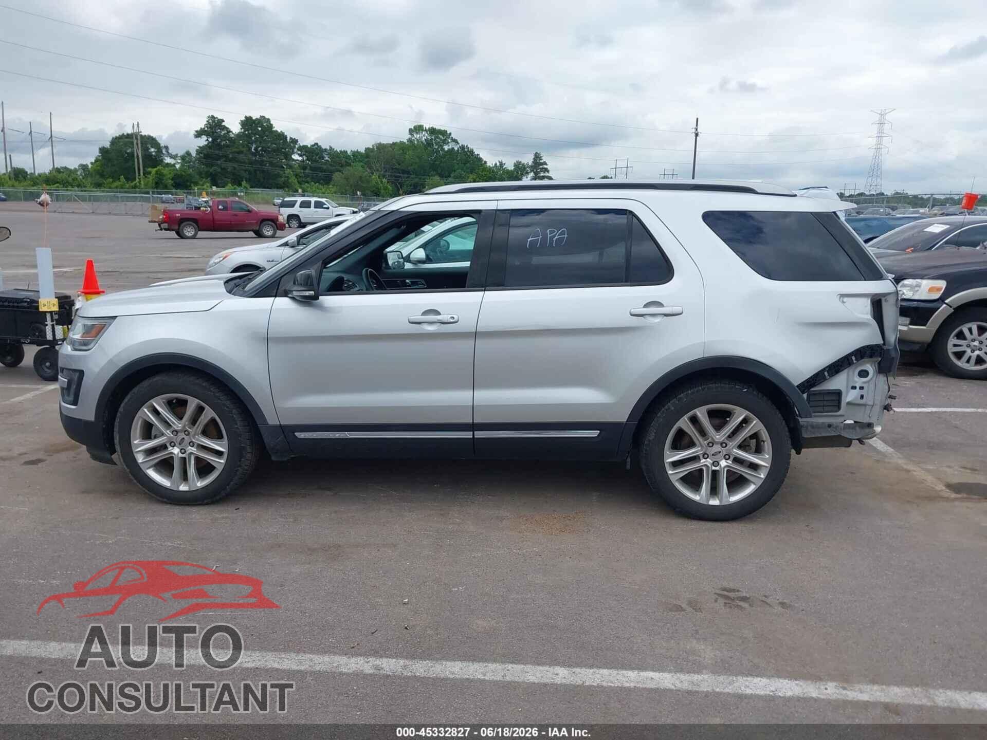 FORD EXPLORER 2016 - 1FM5K7D82GGA82626