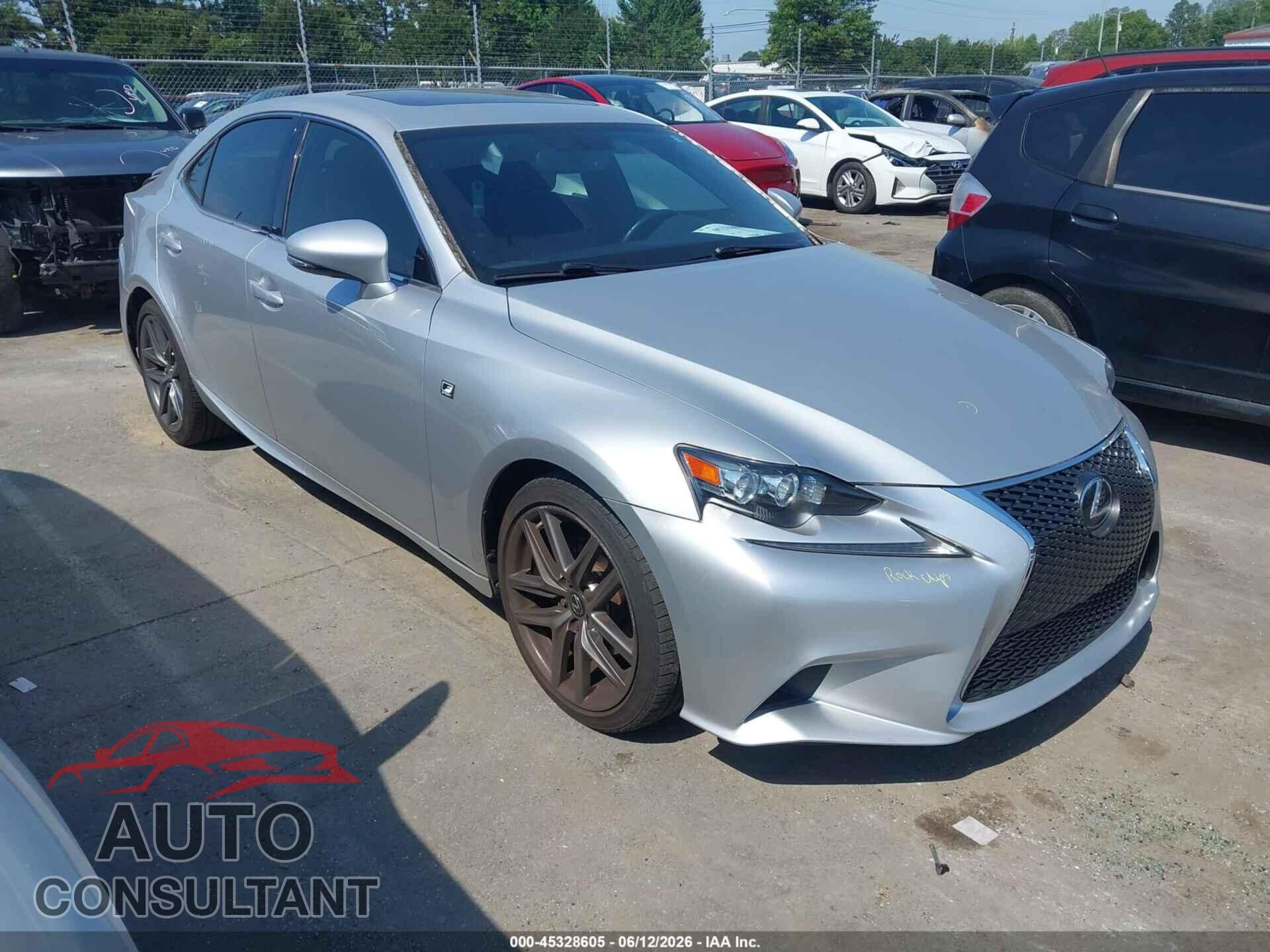 LEXUS IS 250 2014 - JTHBF1D29E5043480