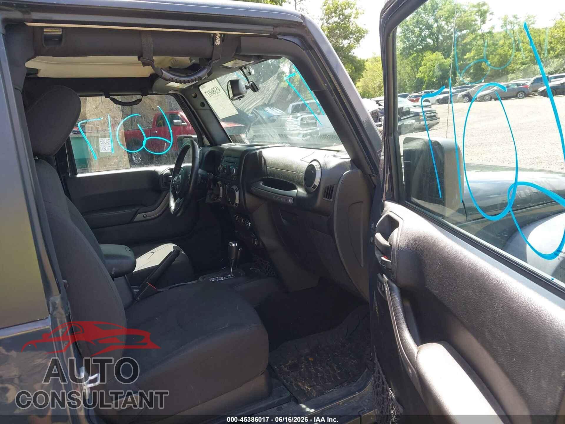 JEEP WRANGLER 2017 - 1C4AJWAG1HL511047
