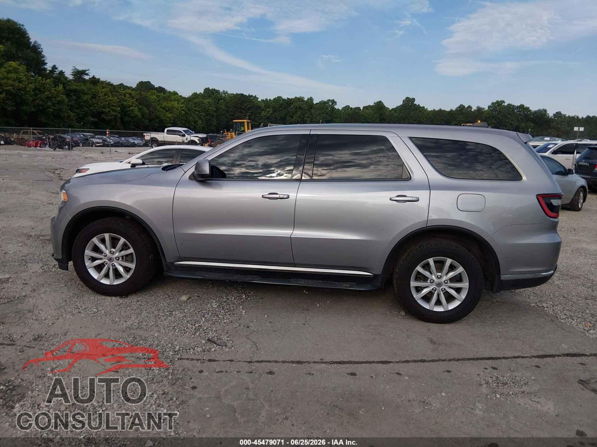 DODGE DURANGO 2019 - 1C4RDJAG3KC738602