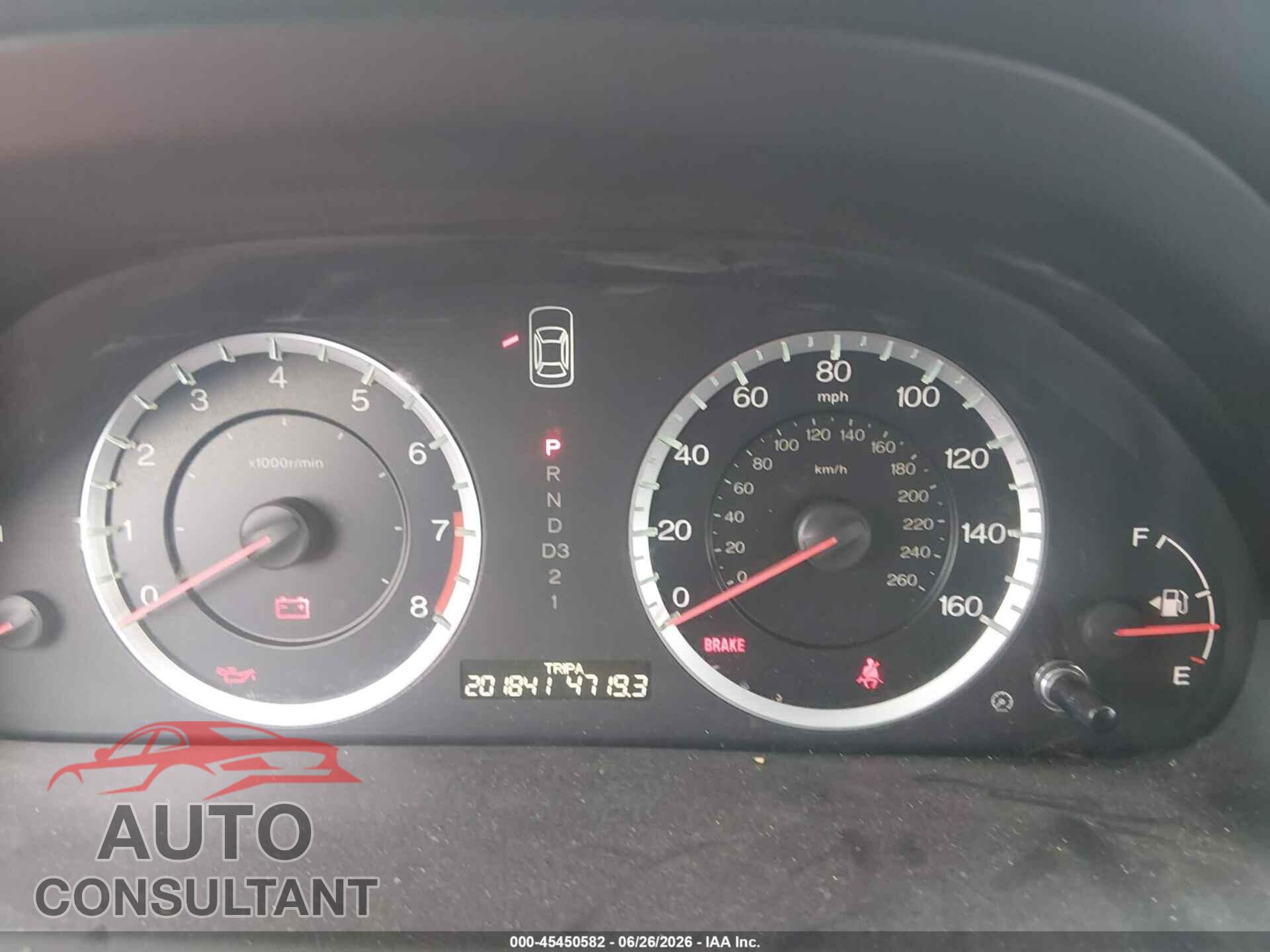 HONDA ACCORD 2011 - 1HGCP2F61BA061372