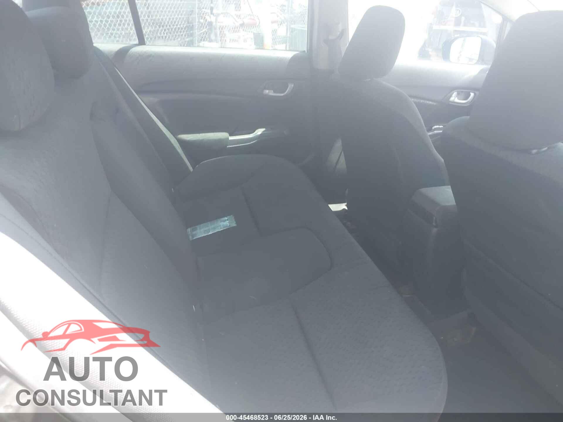 HONDA CIVIC 2015 - 19XFB2F58FE236494