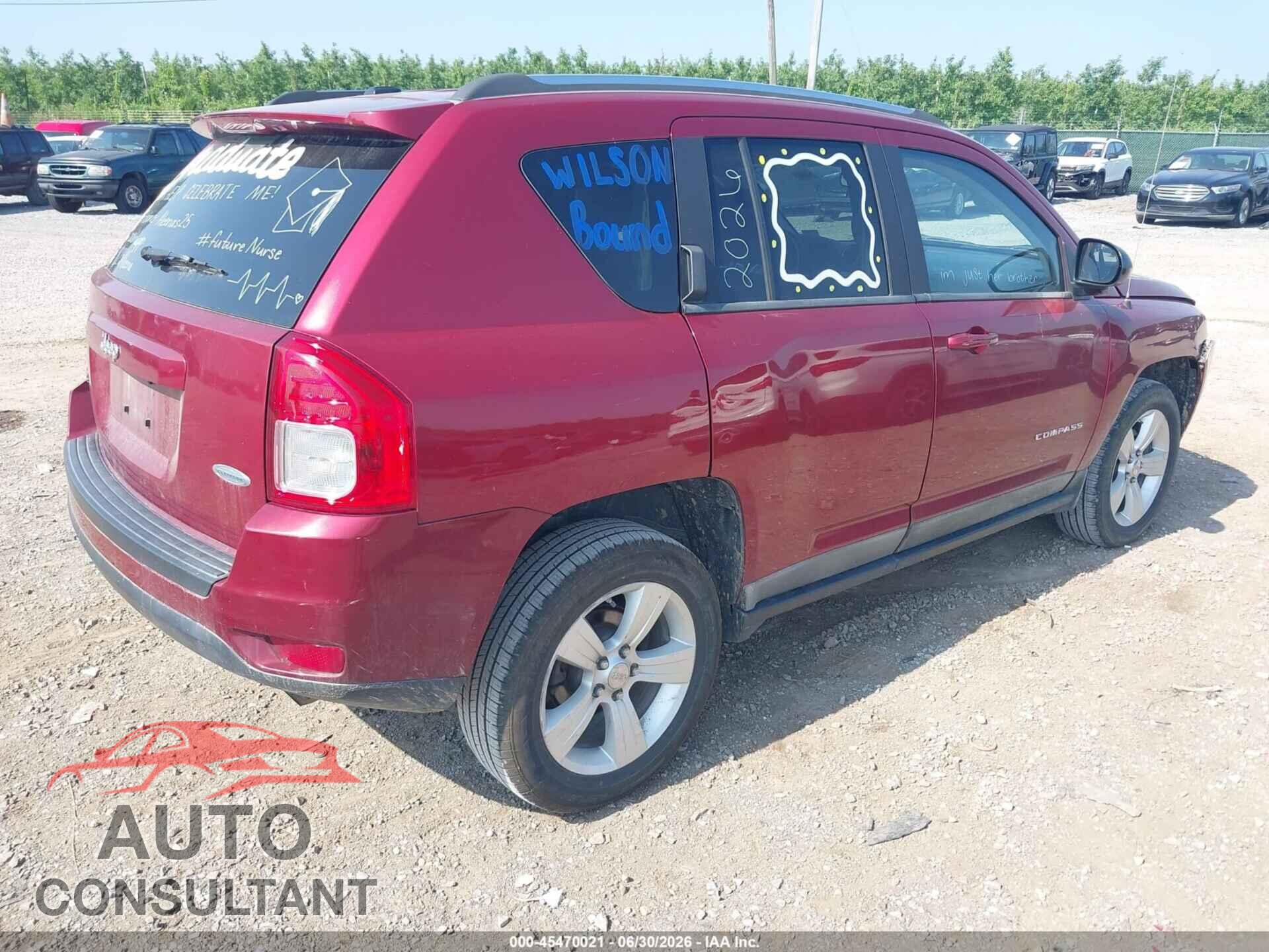 JEEP COMPASS 2011 - 1J4NF1FB9BD135602