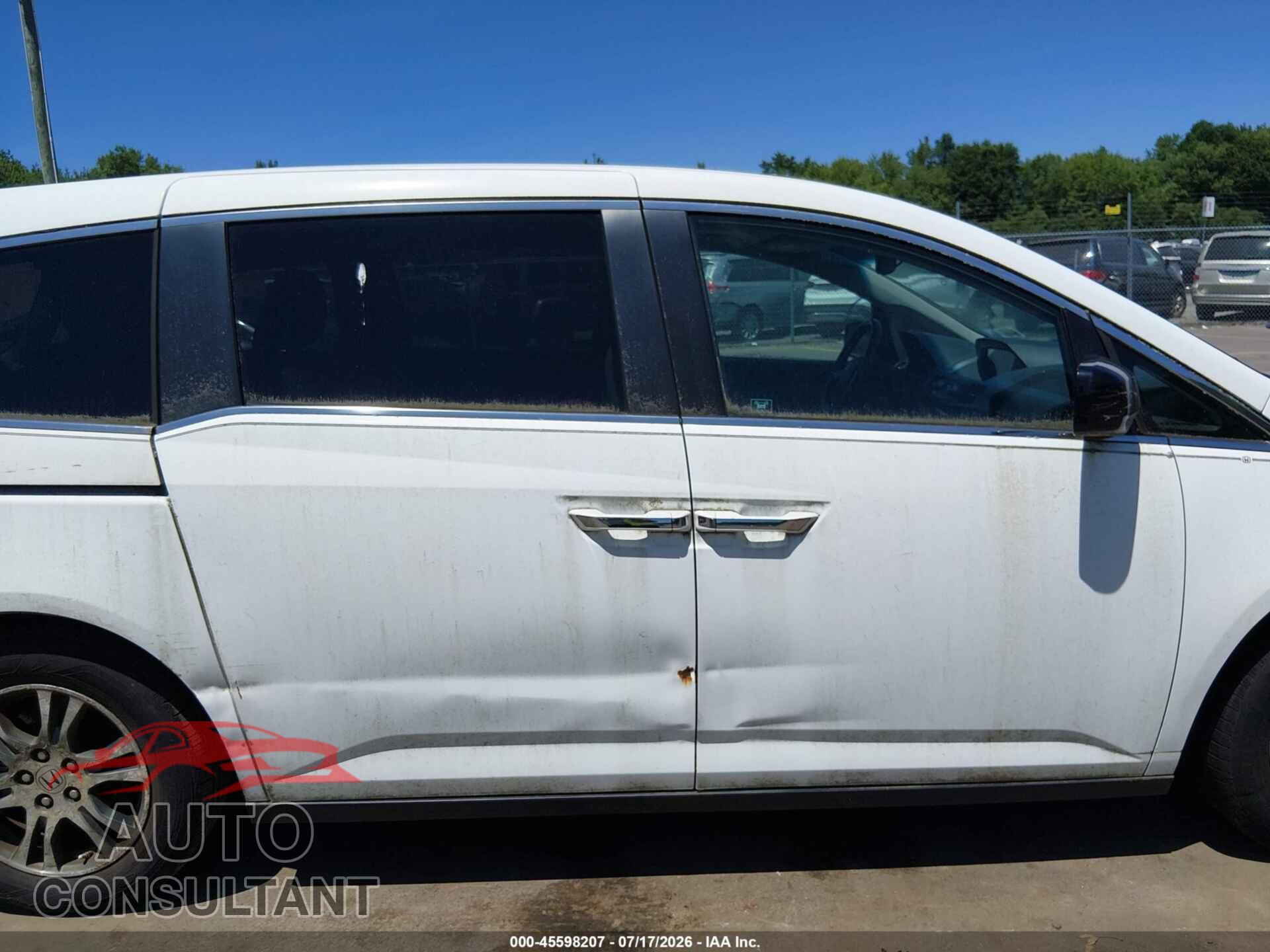 HONDA ODYSSEY 2012 - 5FNRL5H64CB016177