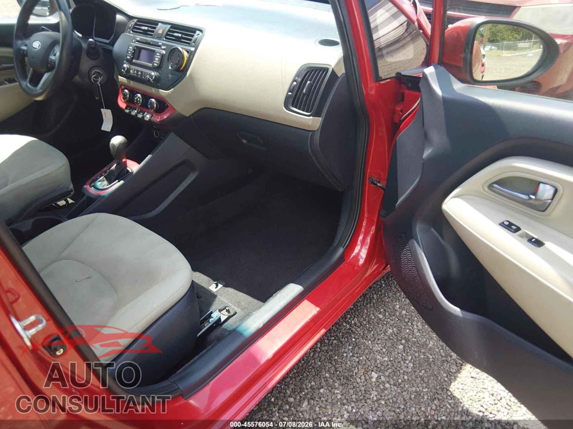 KIA RIO 2013 - KNADM4A32D6134286