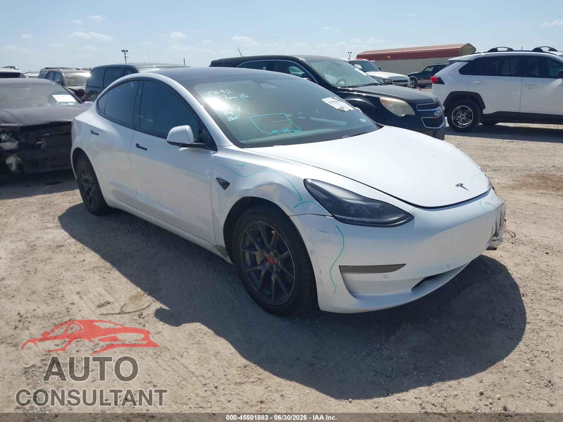 TESLA MODEL 3 2021 - 5YJ3E1EA7MF871197