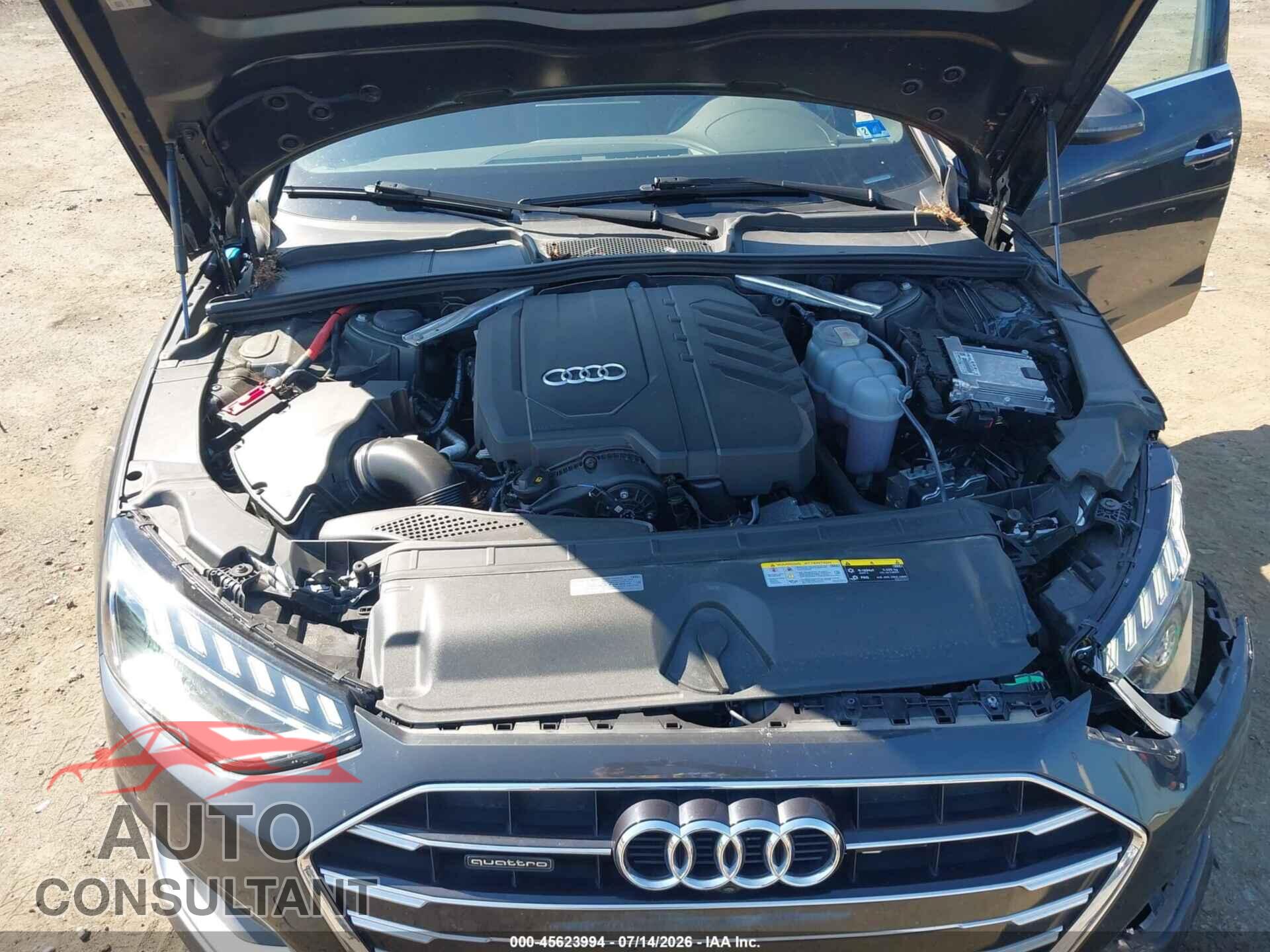 AUDI A4 2023 - WAUBBAF43PN012544