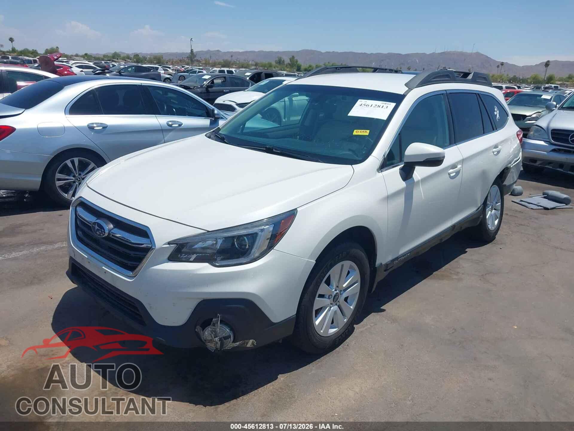 SUBARU OUTBACK 2018 - 4S4BSAFC5J3291424