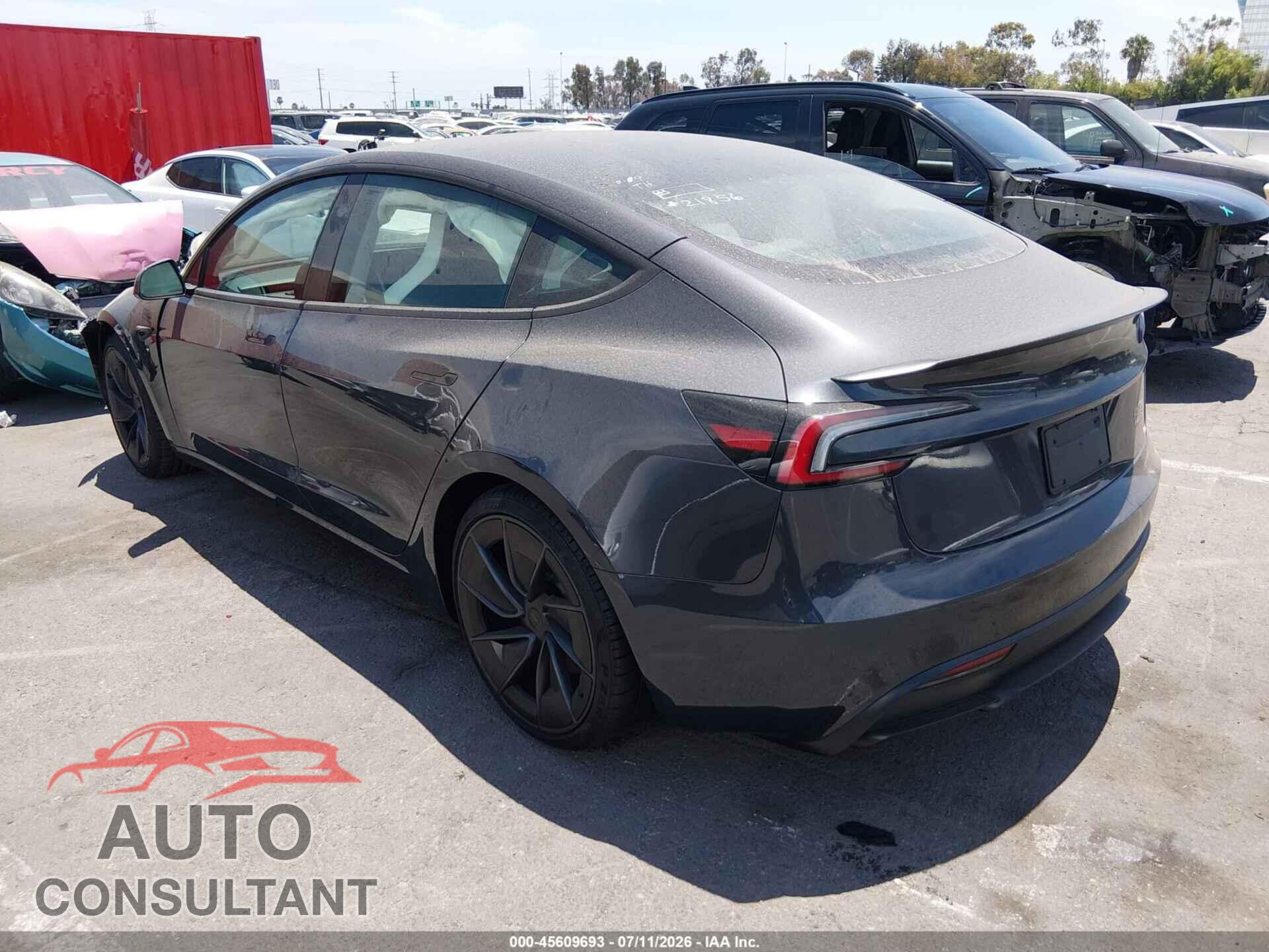 TESLA MODEL 3 2026 - 5YJ3E1ETXTF182948