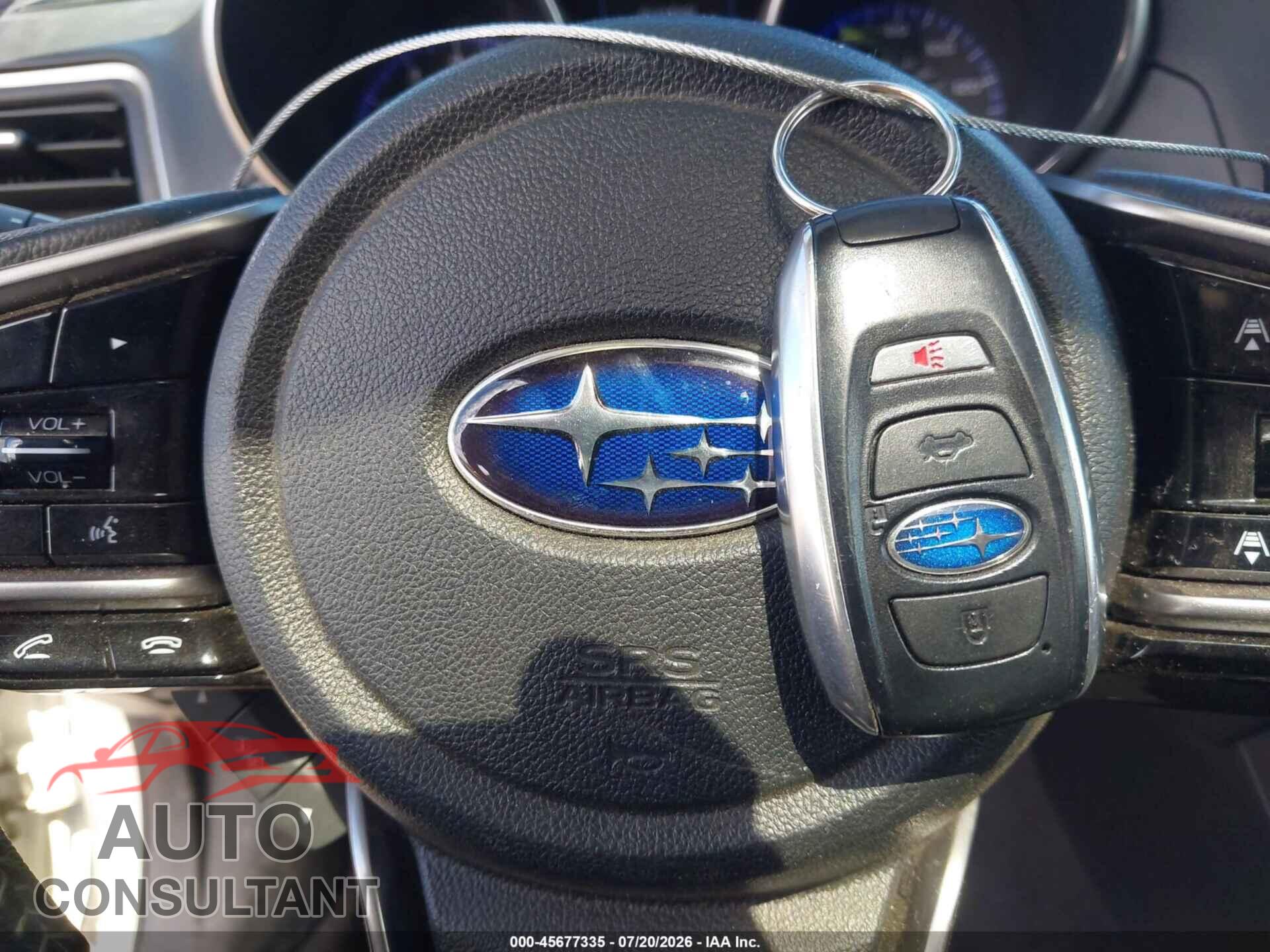 SUBARU OUTBACK 2019 - 4S4BSANC2K3202623