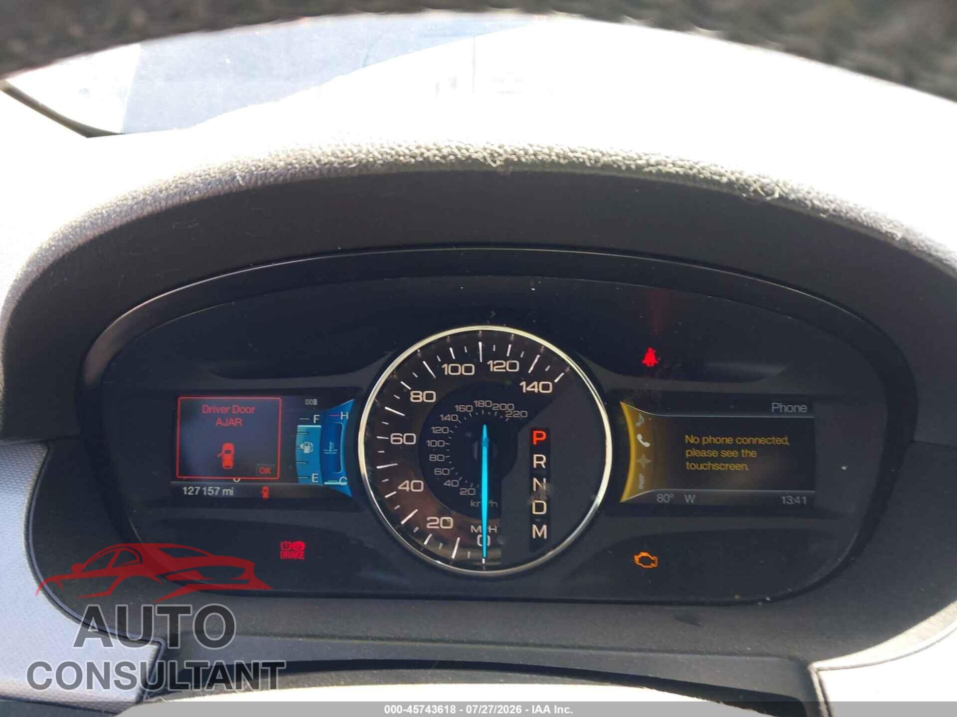 FORD EDGE 2011 - 2FMDK3JC3BBA27664