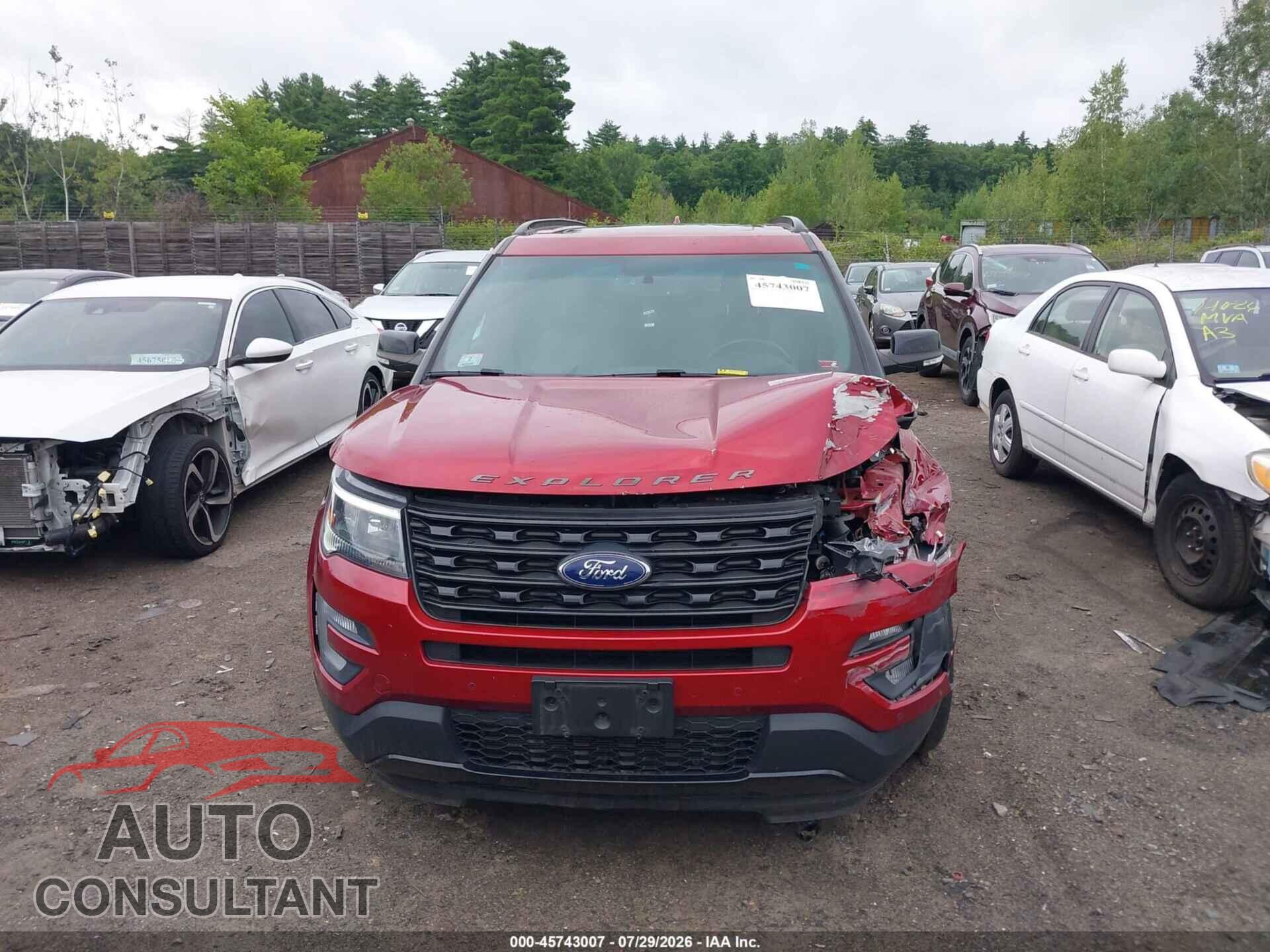 FORD EXPLORER 2017 - 1FM5K8GT2HGE17259