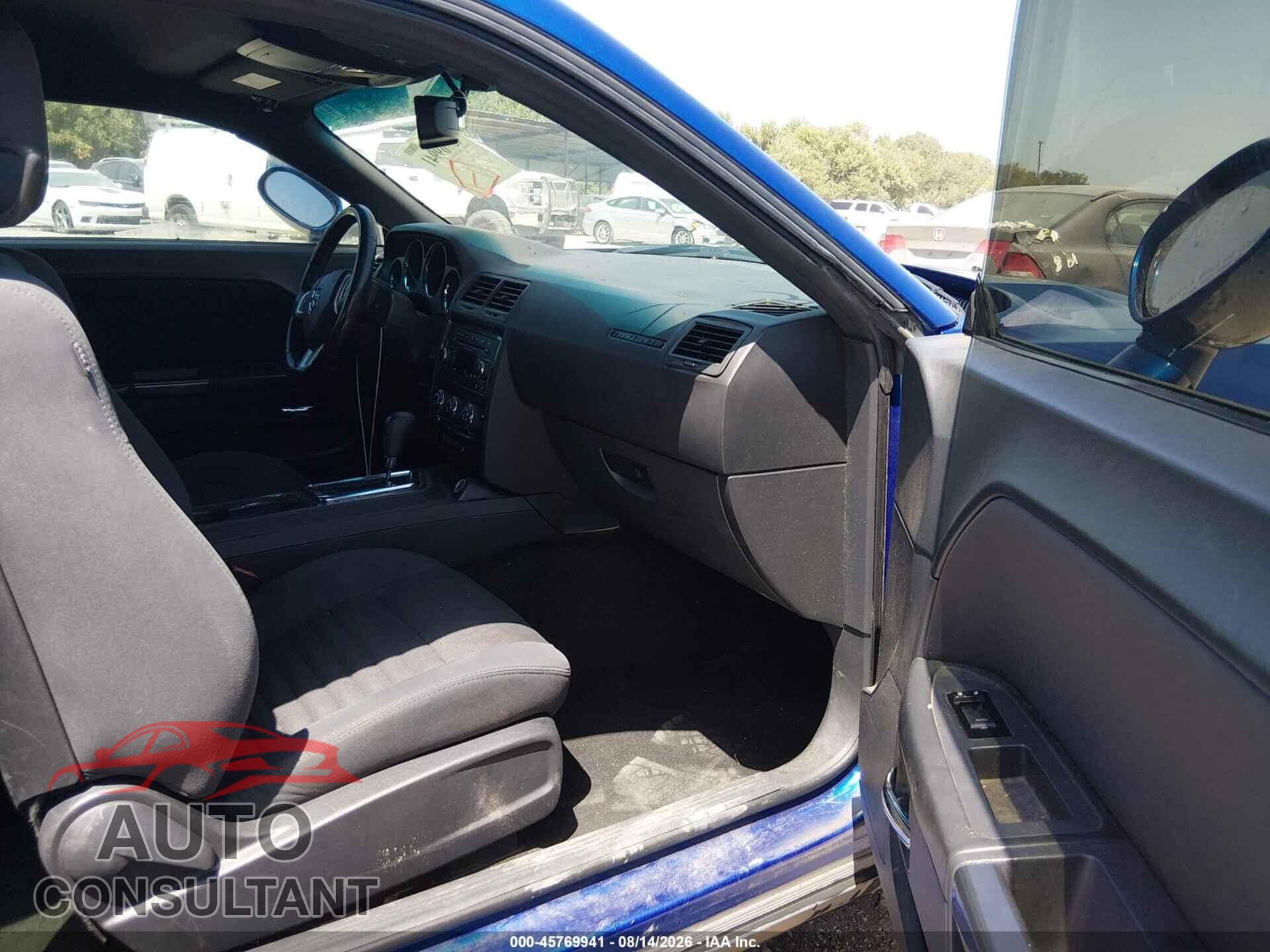 DODGE CHALLENGER 2012 - 2C3CDYAG8CH280914