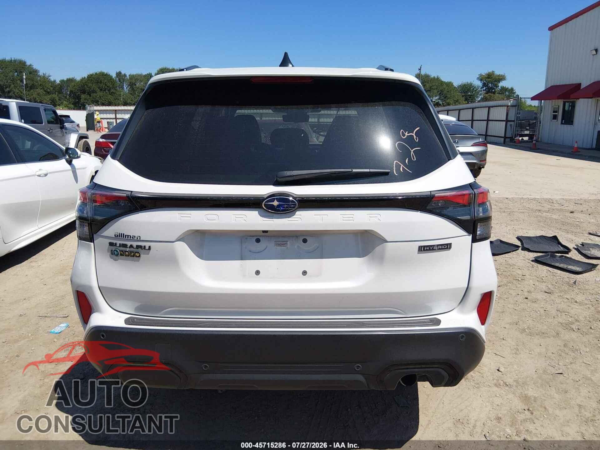 SUBARU FORESTER 2025 - JF2SLSTDXSH422664