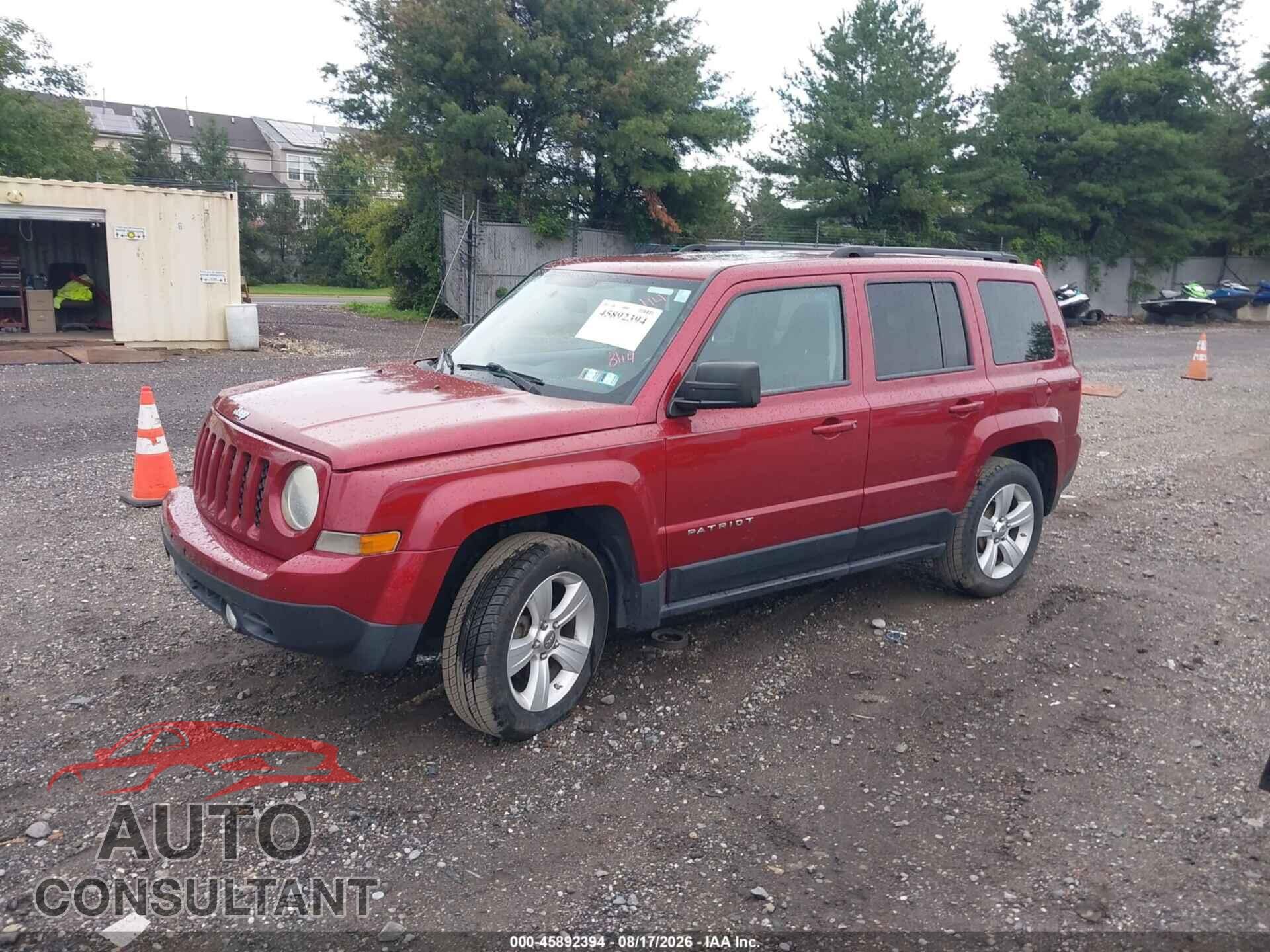JEEP PATRIOT 2012 - 1C4NJPFA4CD557096