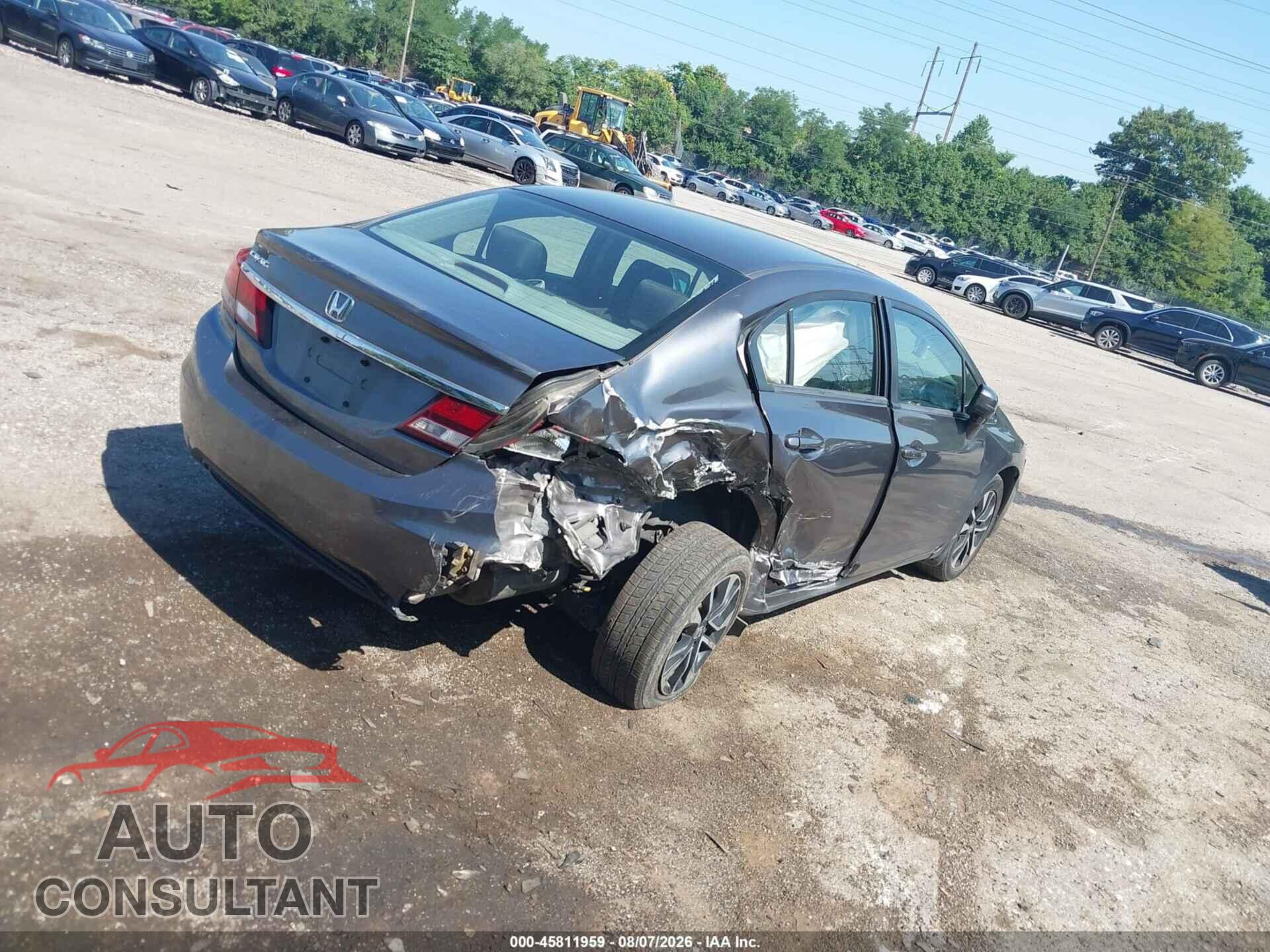 HONDA CIVIC 2014 - 2HGFB2F83EH543490