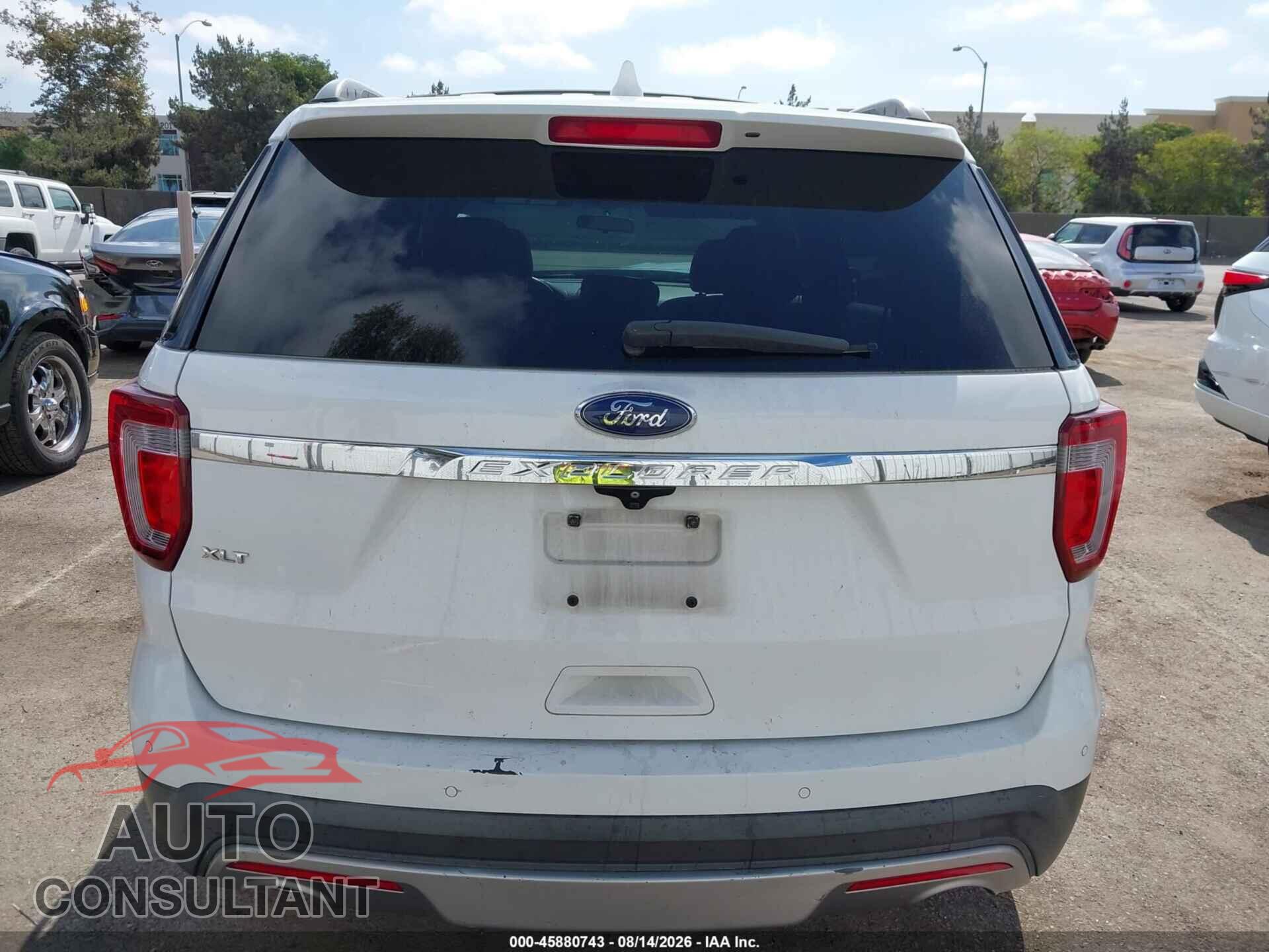FORD EXPLORER 2016 - 1FM5K7D88GGD03081