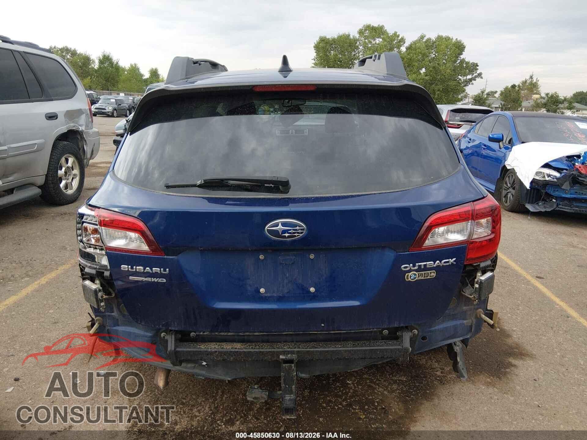 SUBARU OUTBACK 2016 - 4S4BSBNC7G3220595