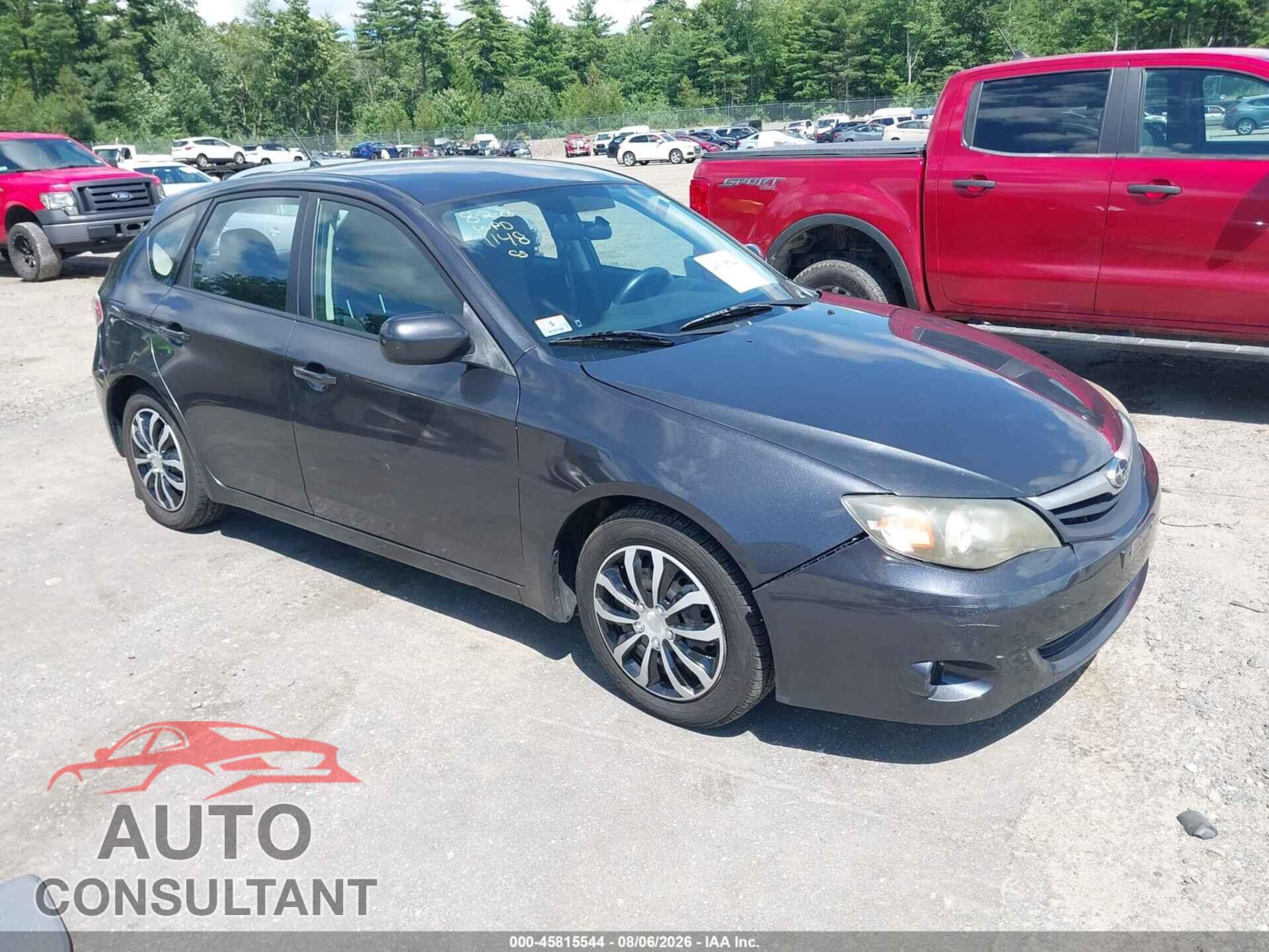 SUBARU IMPREZA 2011 - JF1GH6A60BH809148