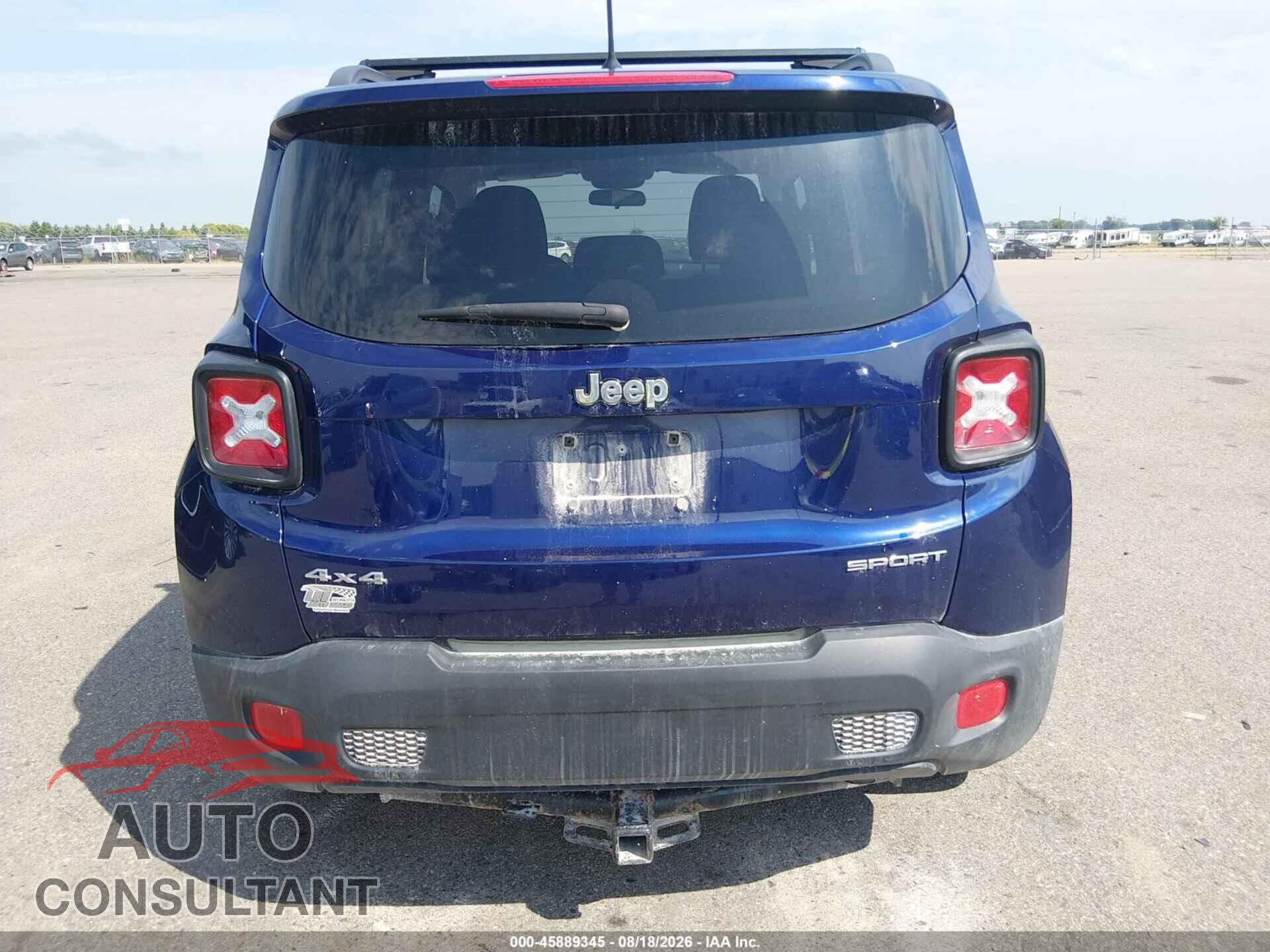 JEEP RENEGADE 2017 - ZACCJBAB2HPG36916