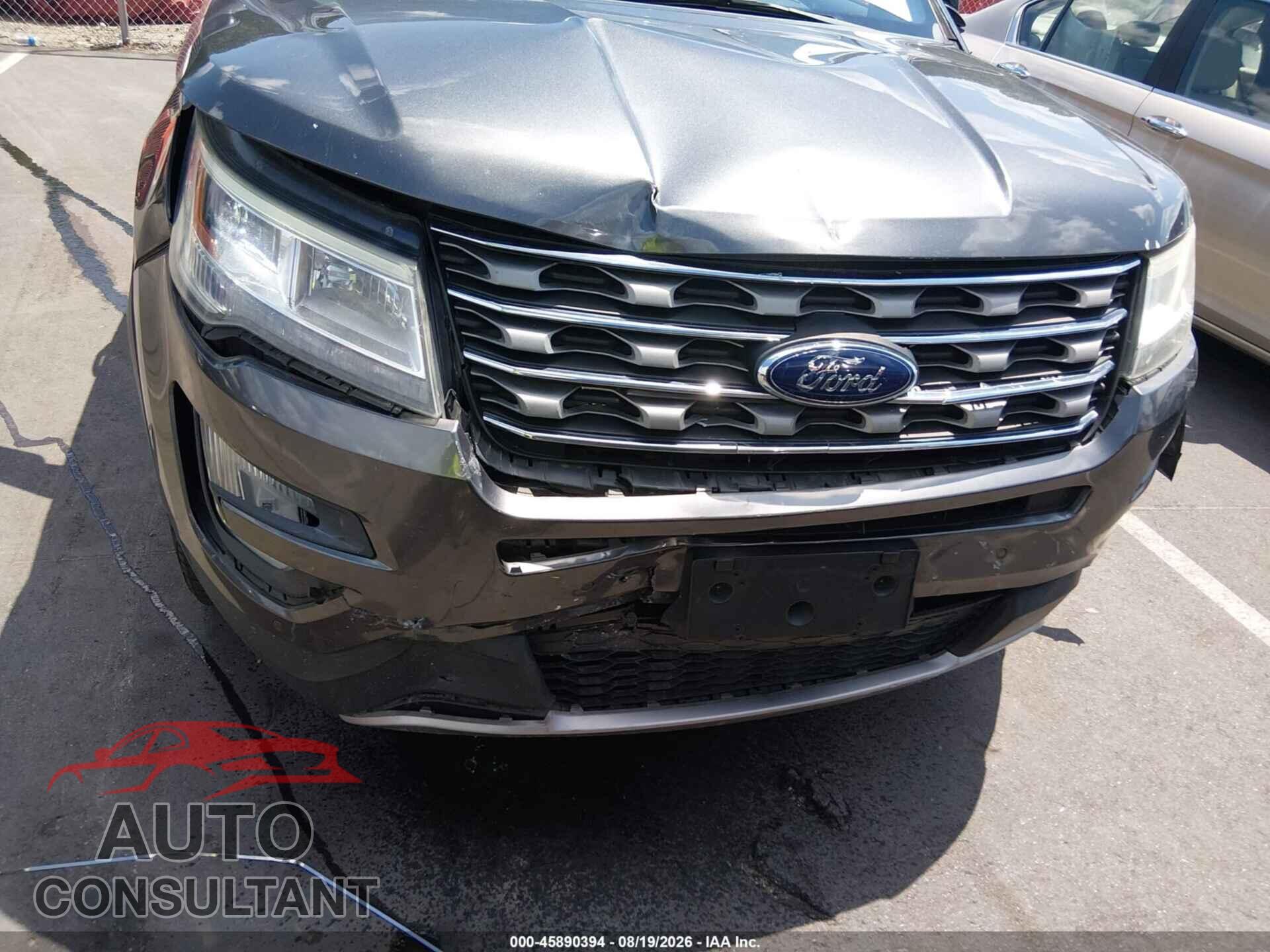 FORD EXPLORER 2016 - 1FM5K7D87GGD09535