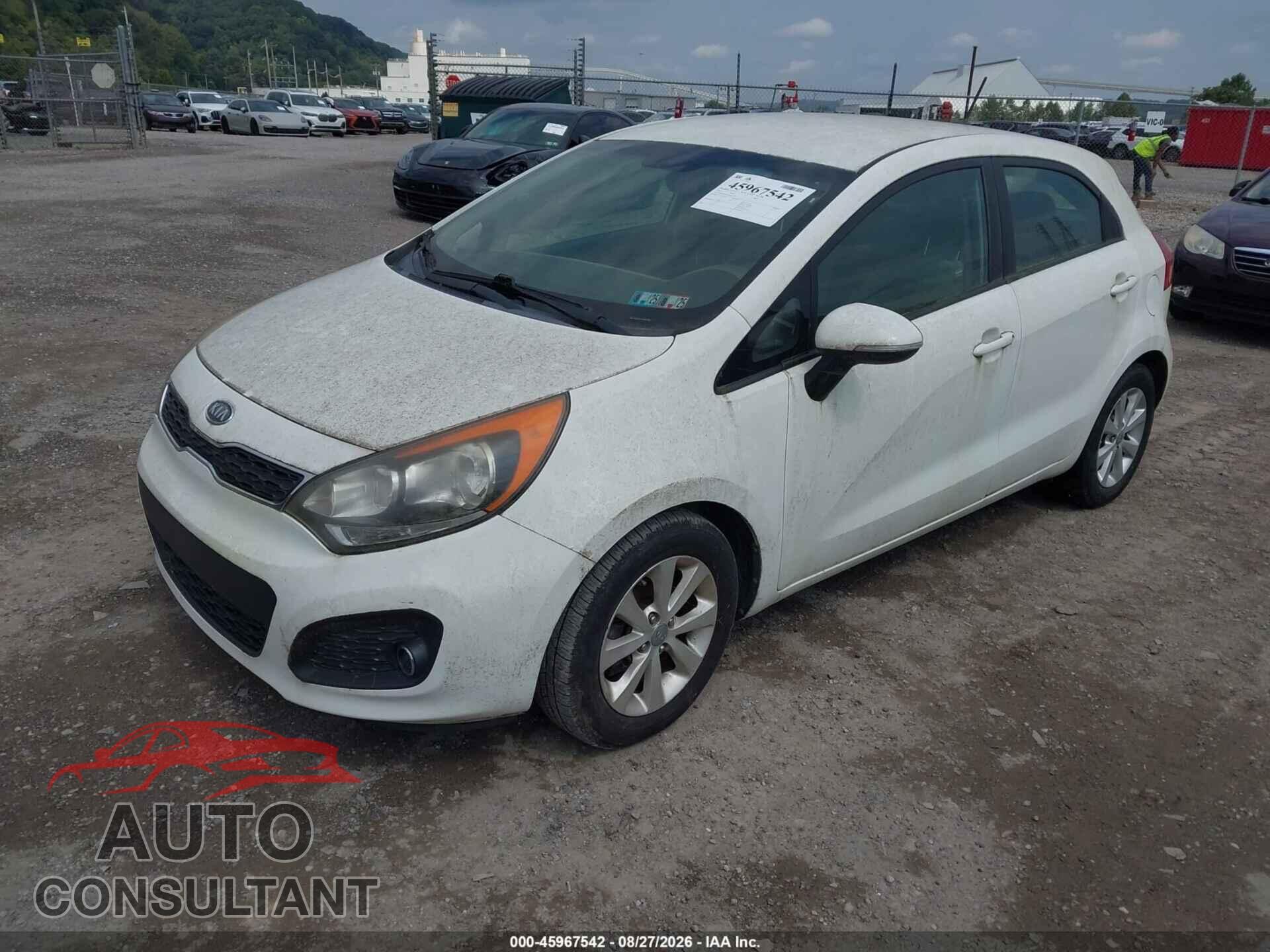 KIA RIO 2013 - KNADN5A32D6112565