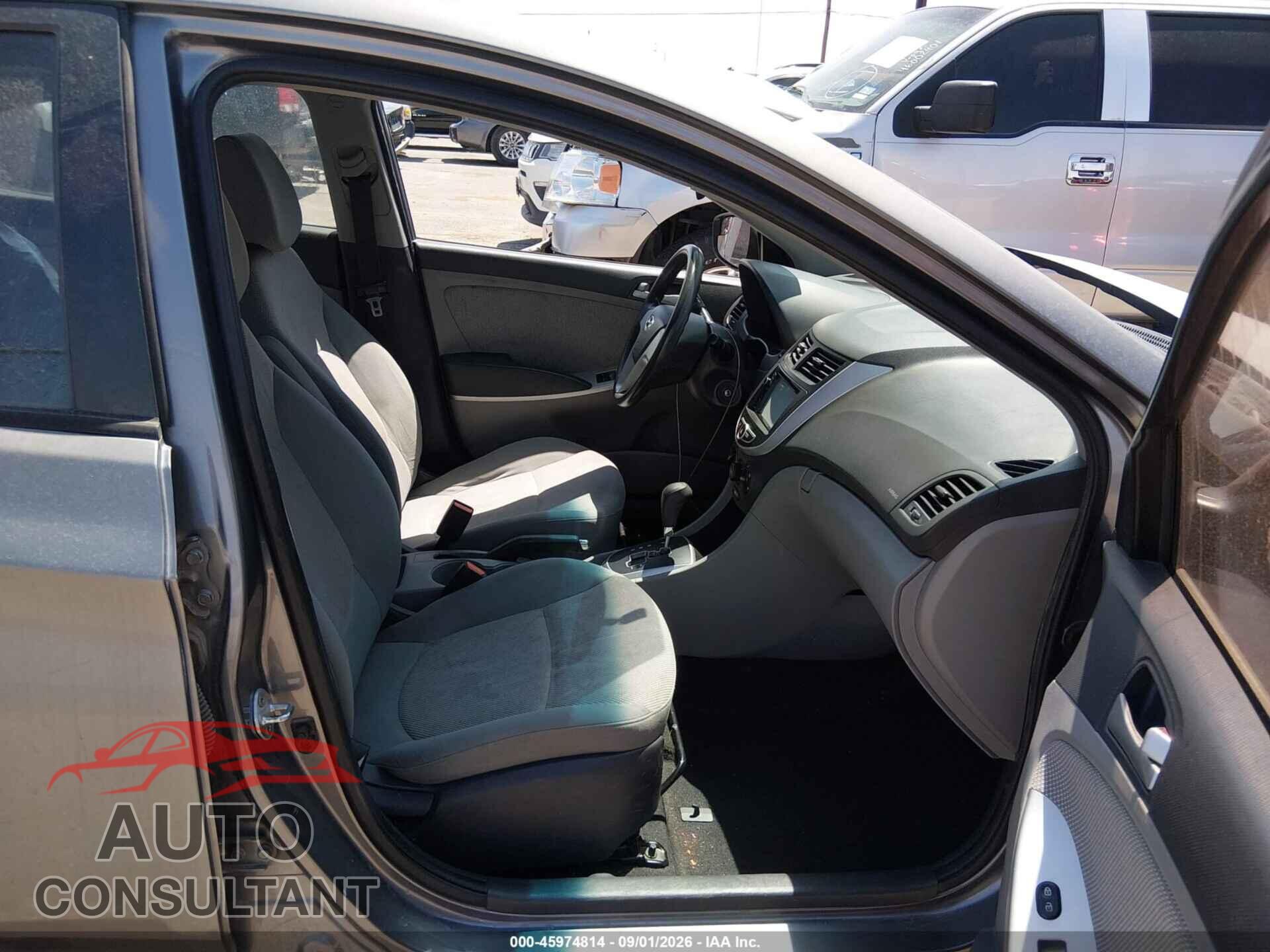 HYUNDAI ACCENT 2014 - KMHCT4AE0EU760589