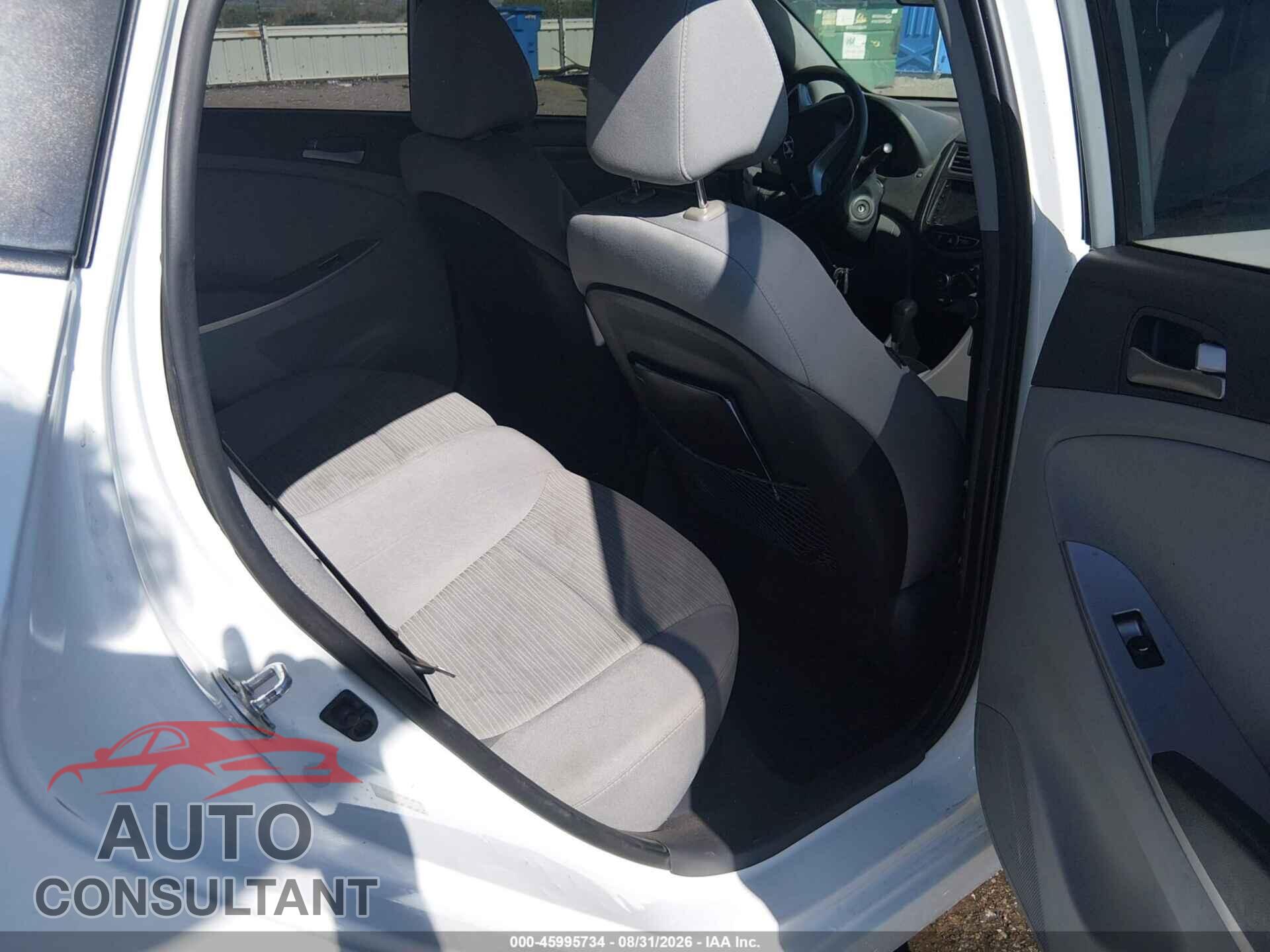 HYUNDAI ACCENT 2016 - KMHCT4AEXGU089130