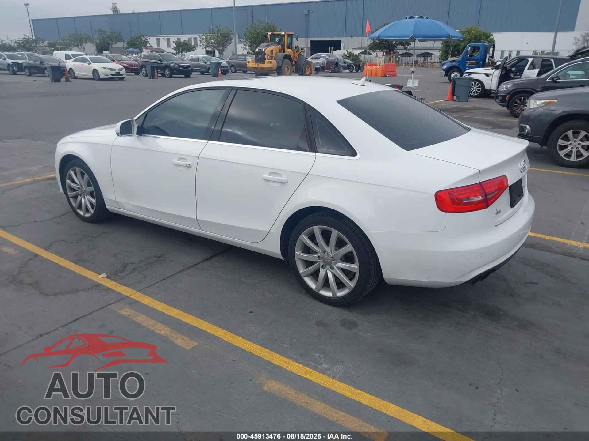 AUDI A4 2013 - WAUFFAFL0DA169366