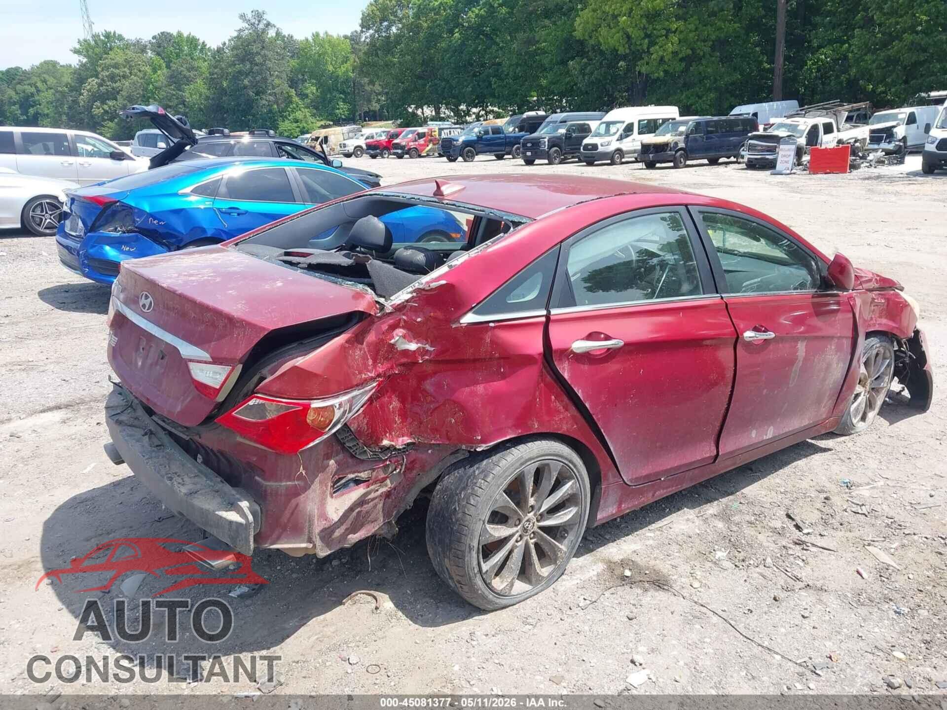 HYUNDAI SONATA 2012 - 5NPEC4AC1CH338933